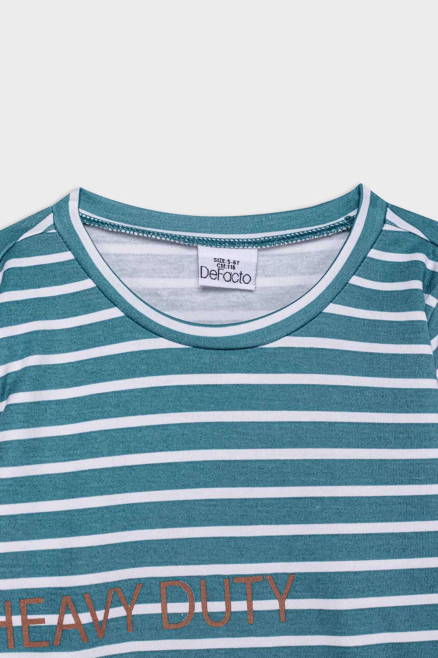 طقم بيجاما بيبي اولادي قصة عادية بطبعة عربية - قطعتين