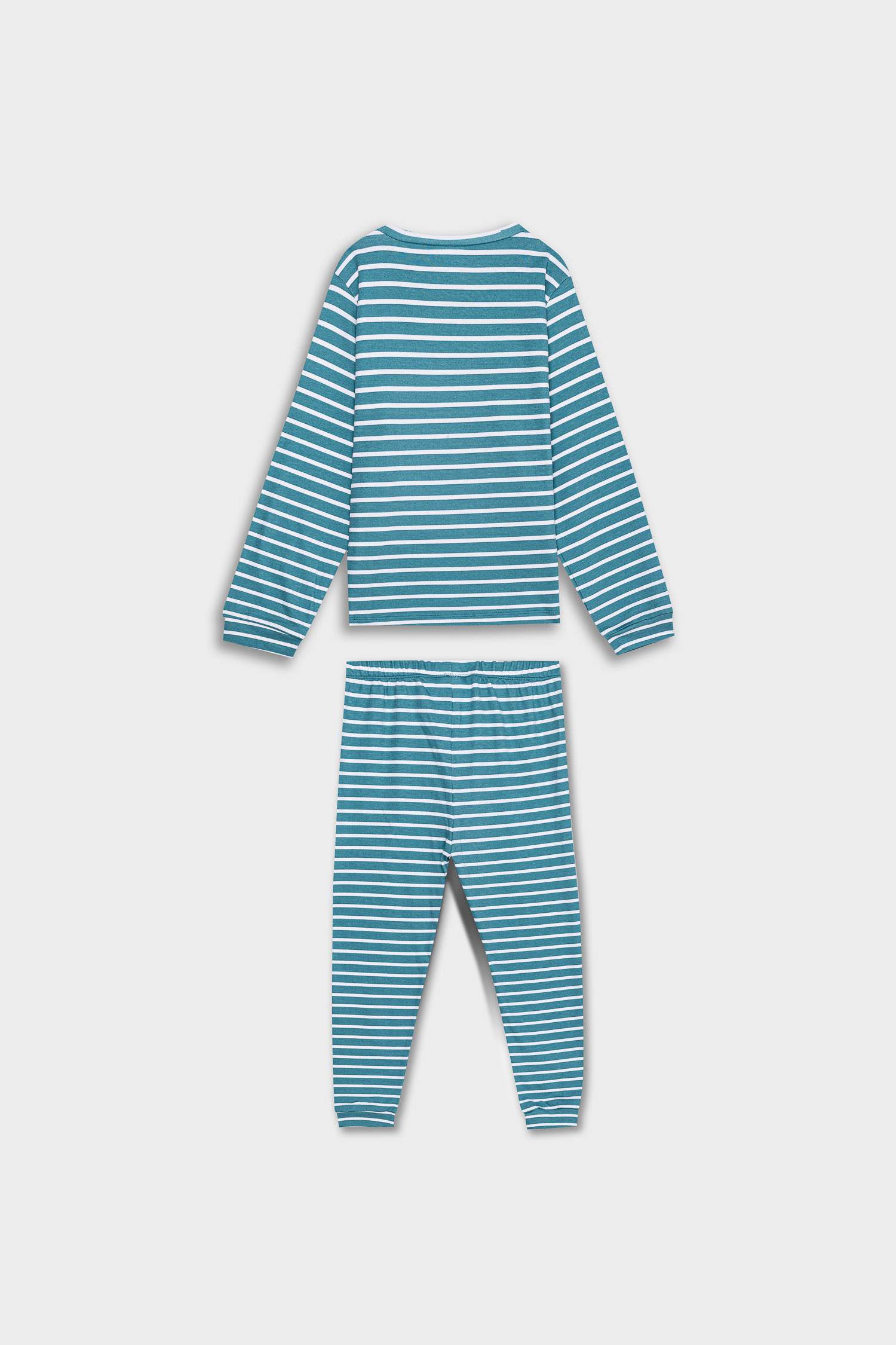 طقم بيجاما بيبي اولادي قصة عادية بطبعة عربية - قطعتين