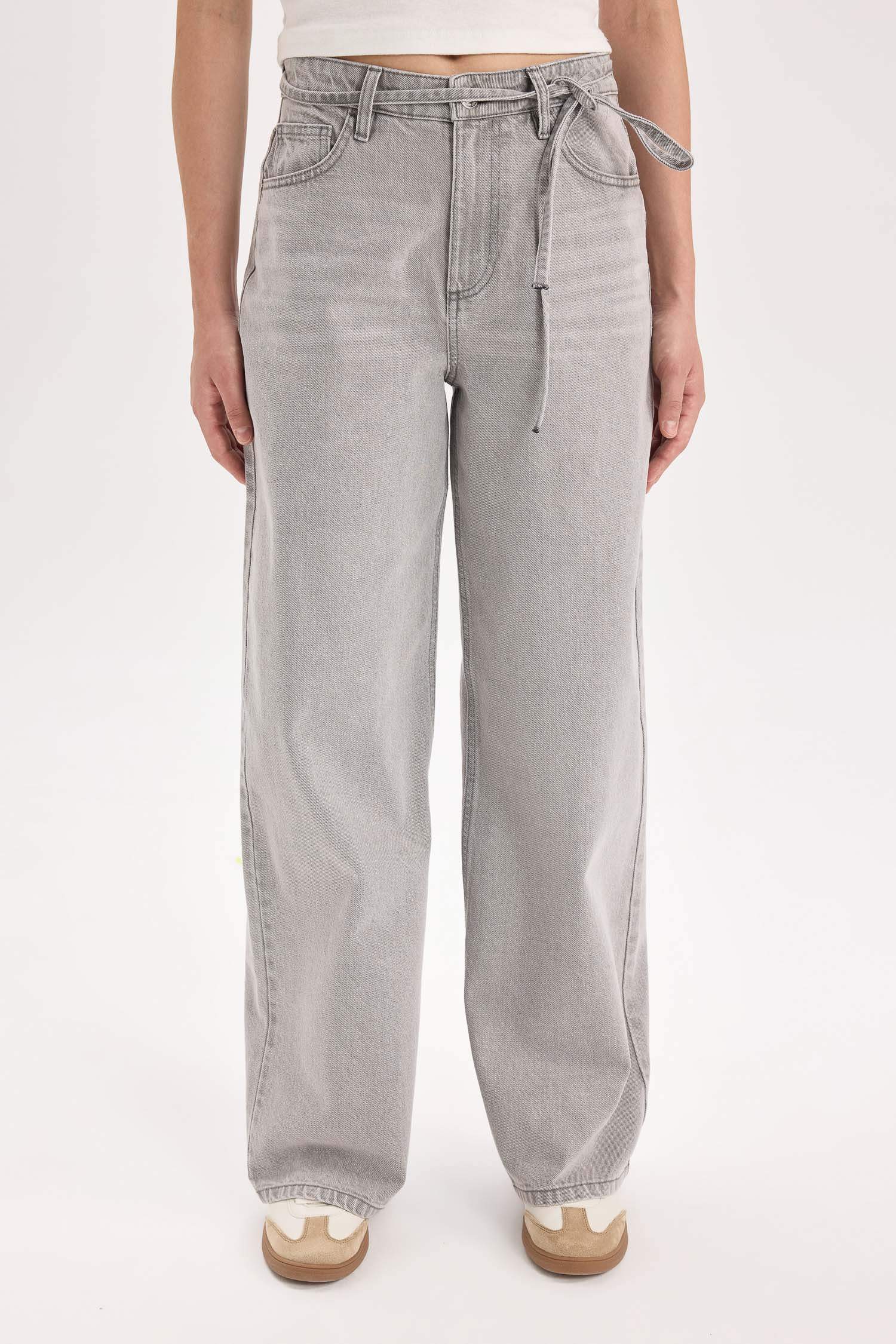 багги деним Шалбар