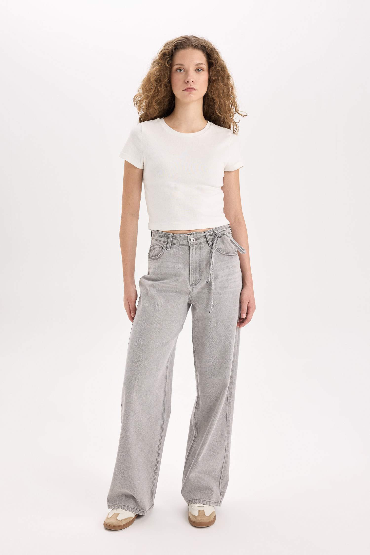 багги деним Шалбар