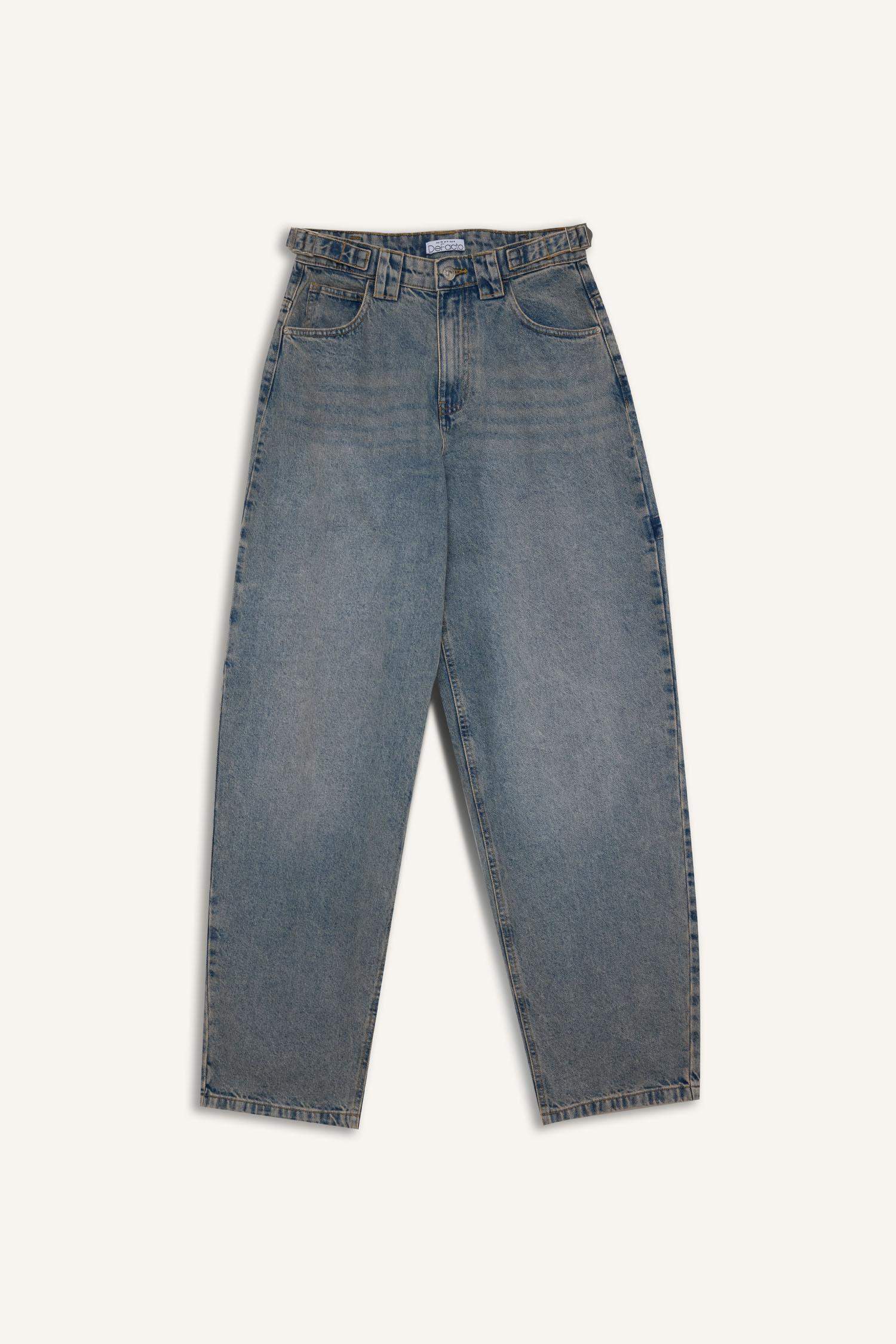 багги деним Шалбар