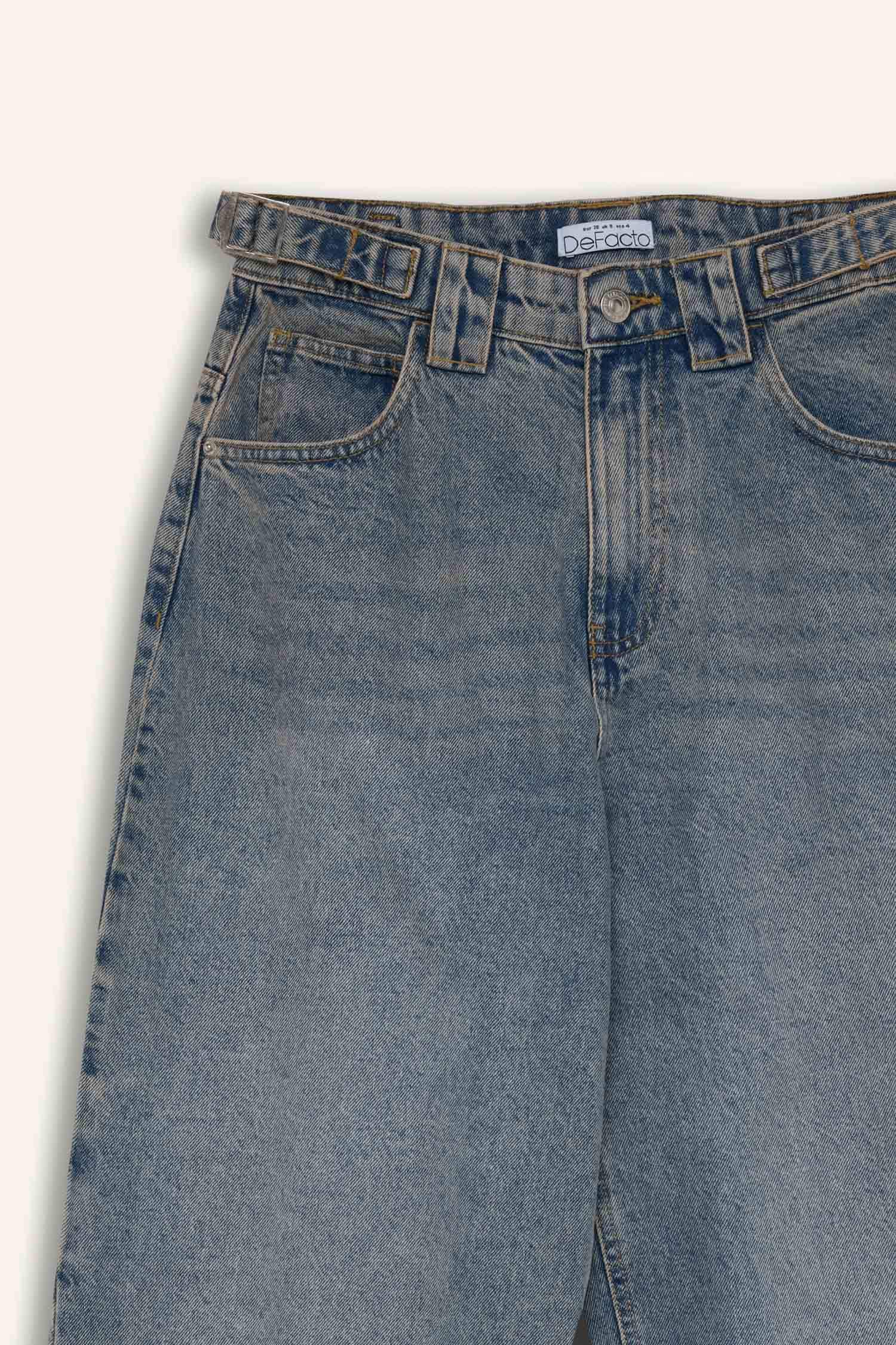 багги деним Шалбар