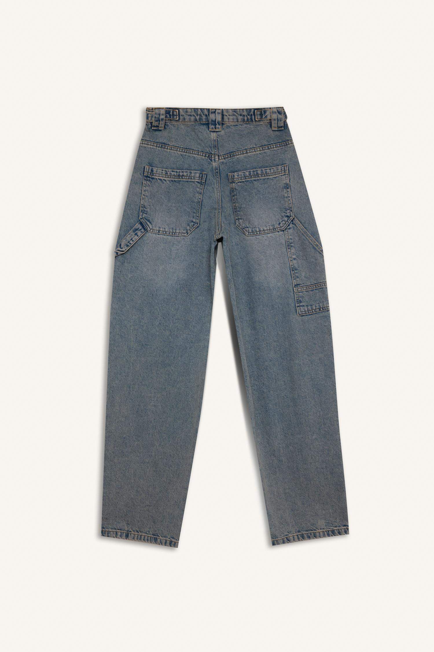 багги деним Шалбар