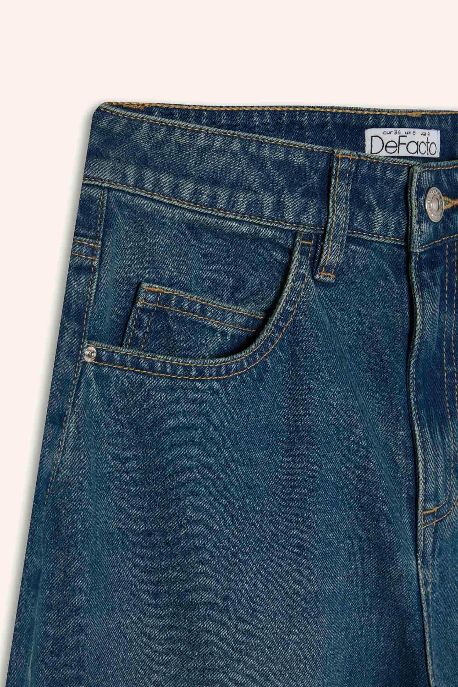 релакс пішімі деним Шалбар