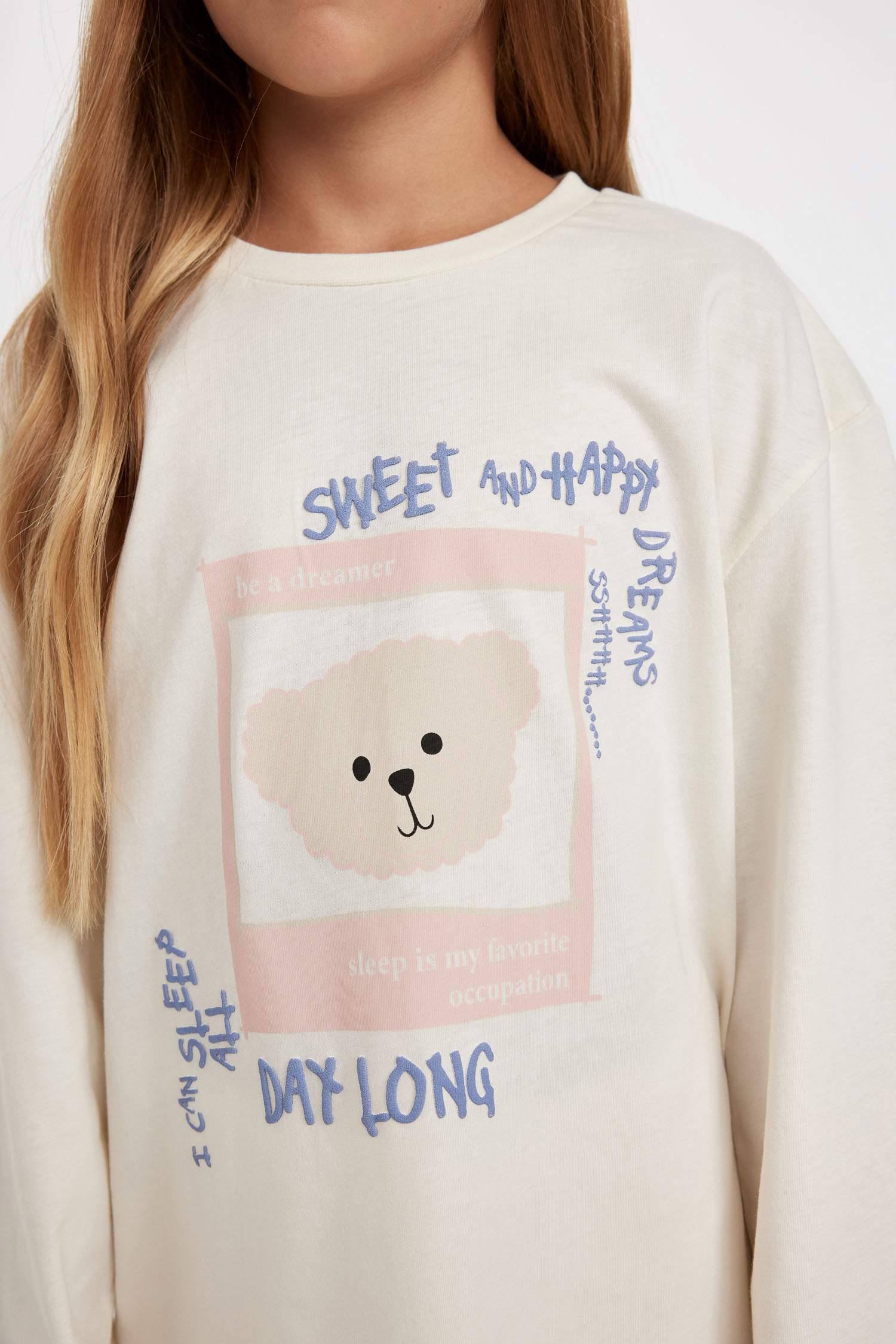 سيت بجامة بناتي قصة عادية - قطعتين