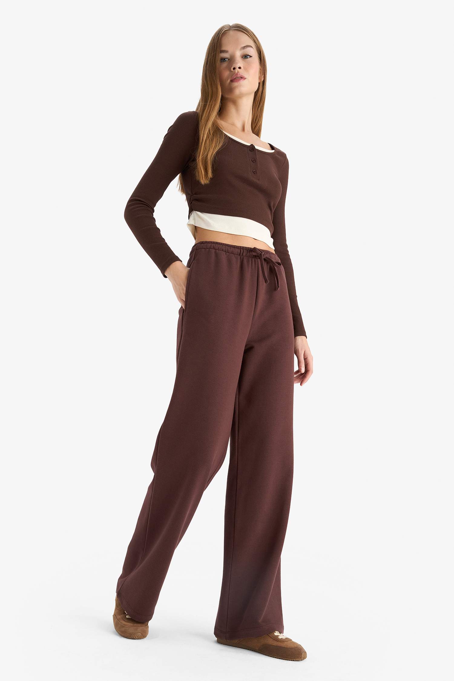 Straight Fit Trousers