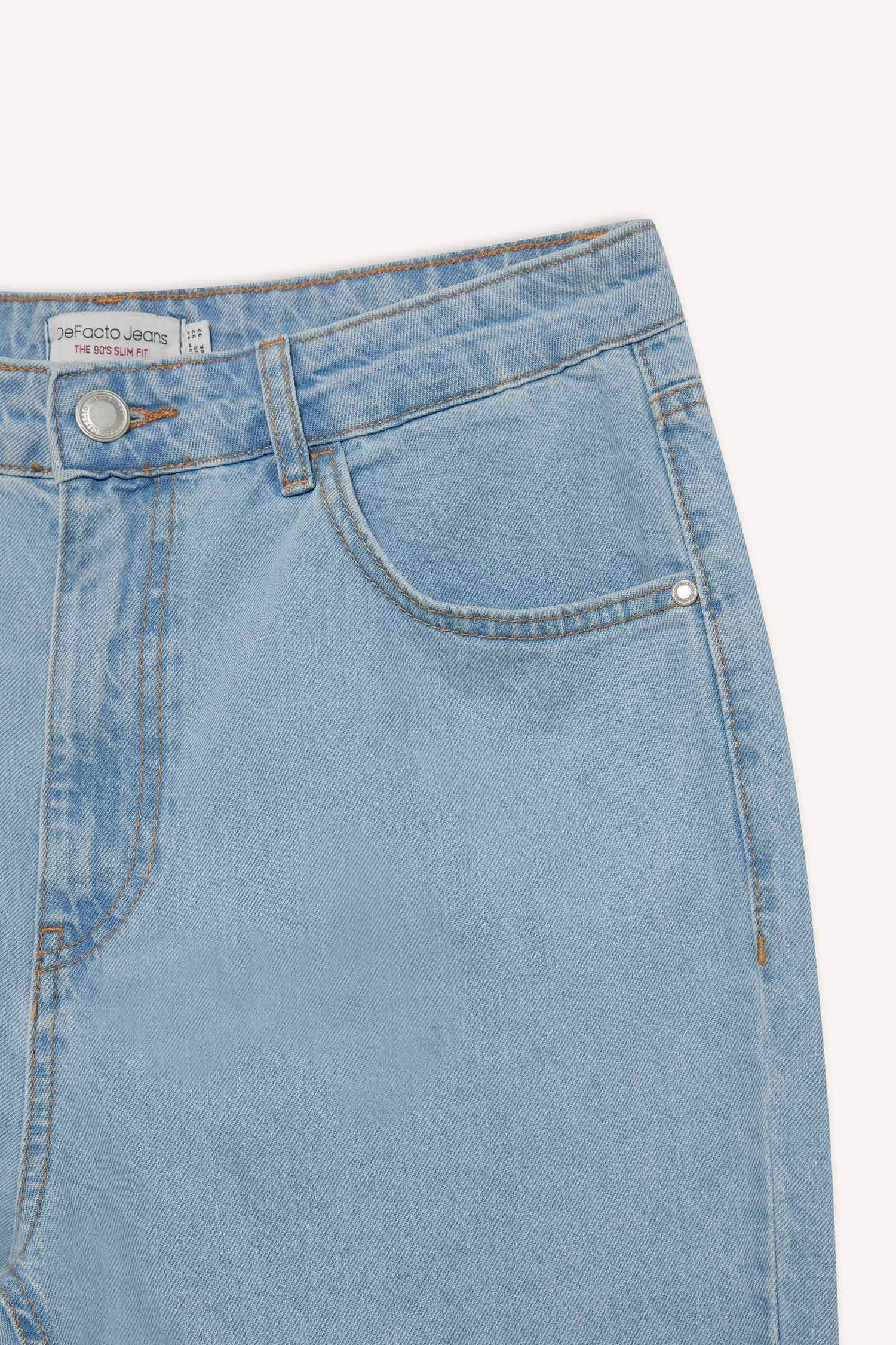 90's Slim Fit High Waist Skinny Leg Jeans