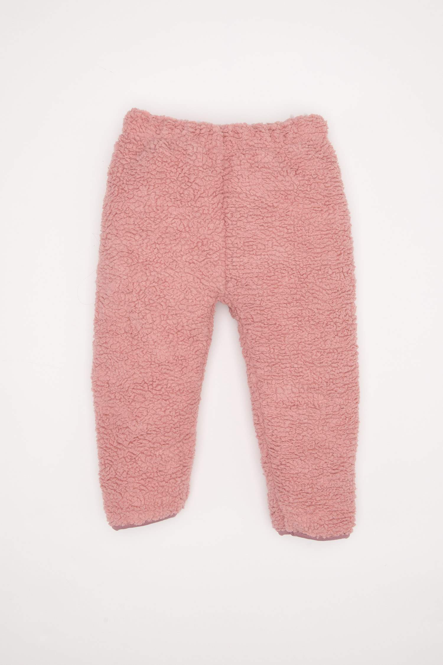 طقم من قطعتين سويت شيرت برقبة عالية و سروال للبيبي بنت