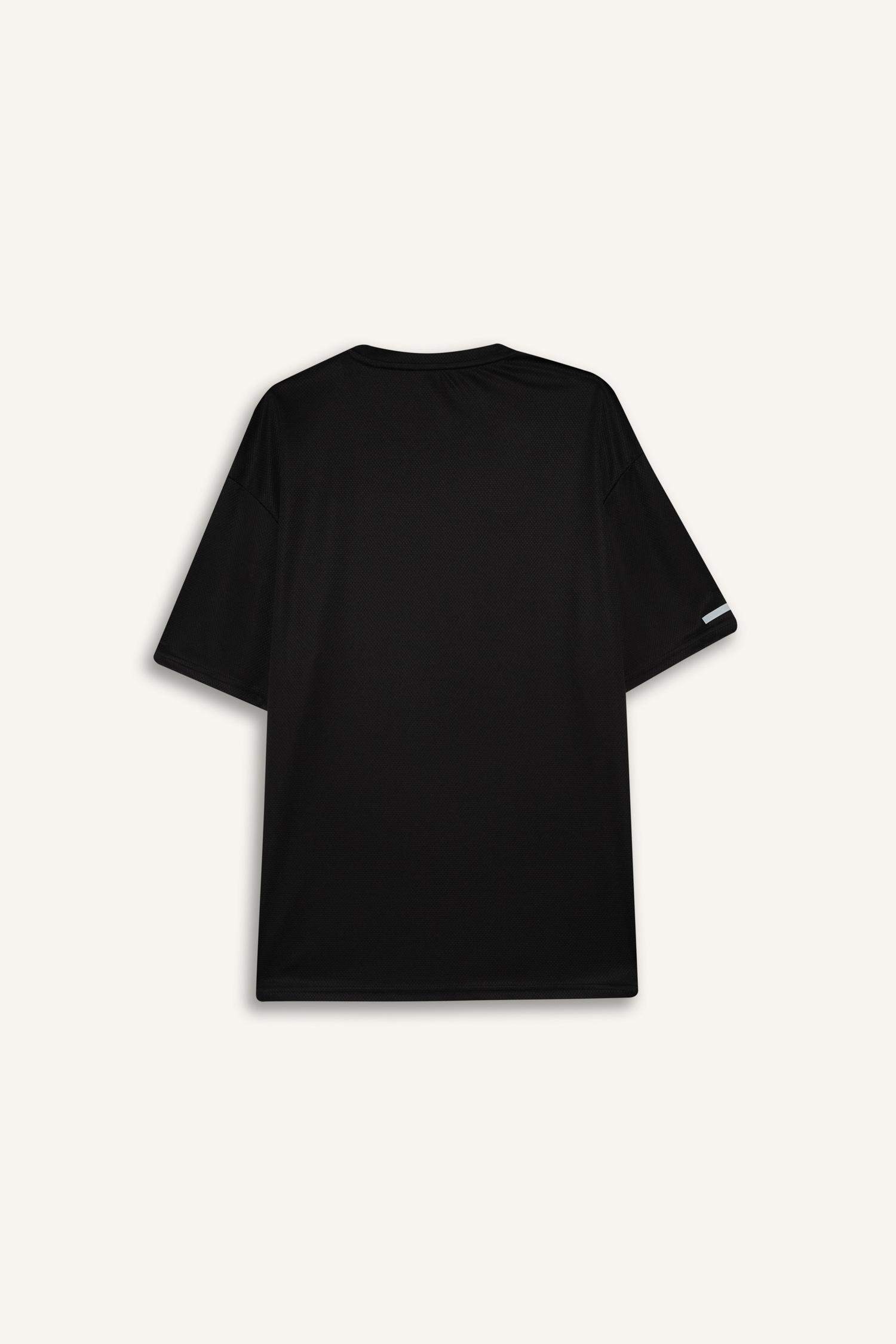 تيشيرت رياضي نص ردن اوفر سايز من DeFactoFit