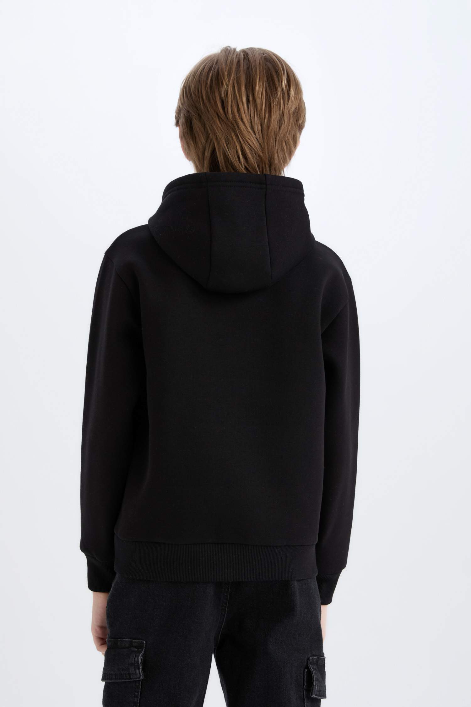 Boy Marvel Avengers Hooded Thick Sweatshirt