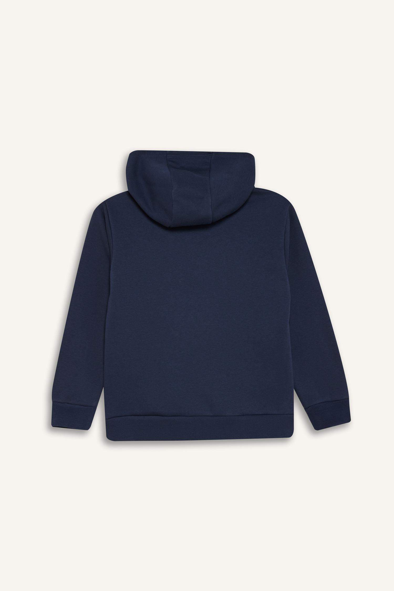 Erkek Çocuk Marvel Kapüşonlu Kanguru Cepli Sweatshirt