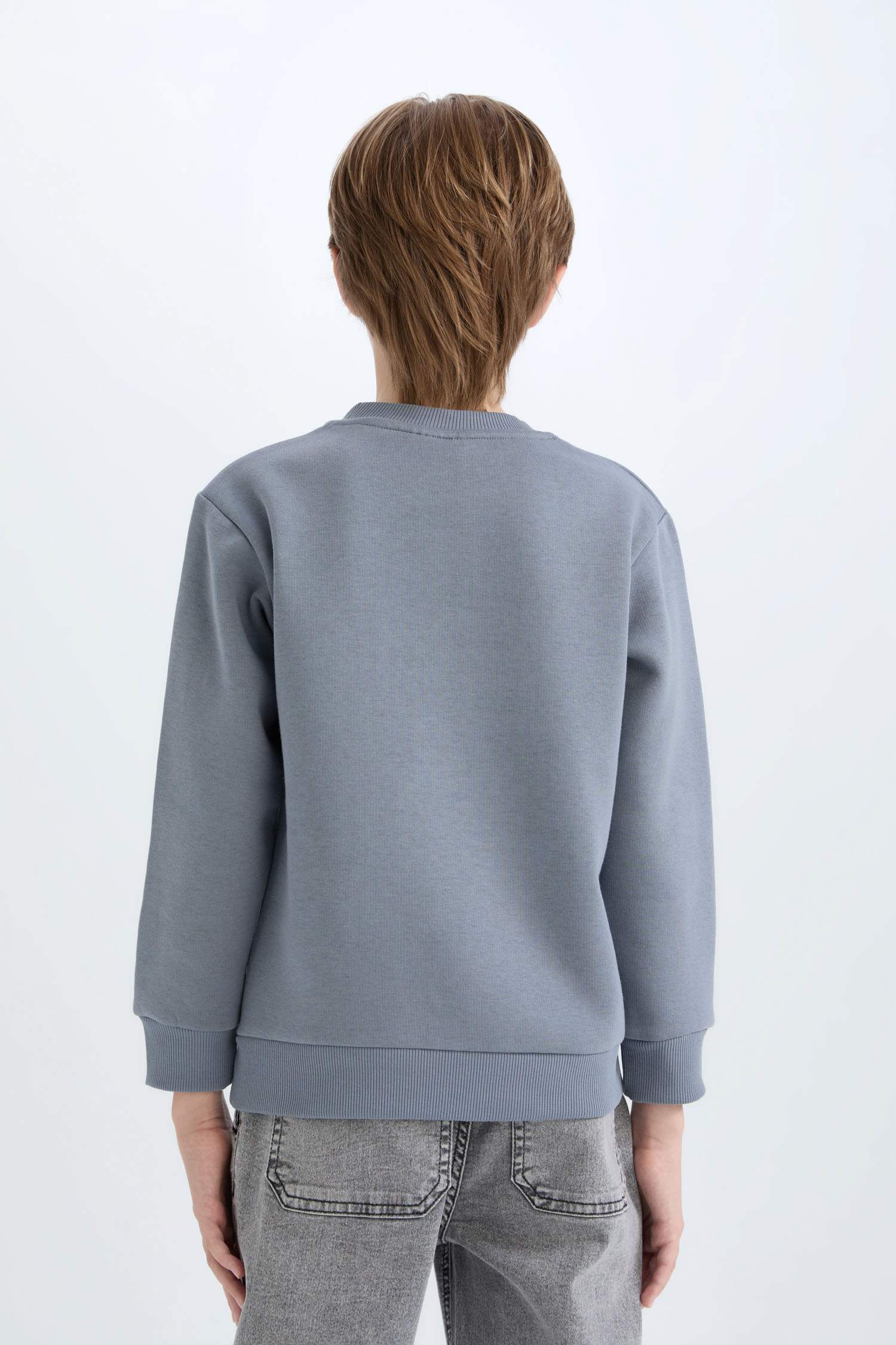 Erkek Çocuk Marvel Comics Bisiklet Yaka Sweatshirt