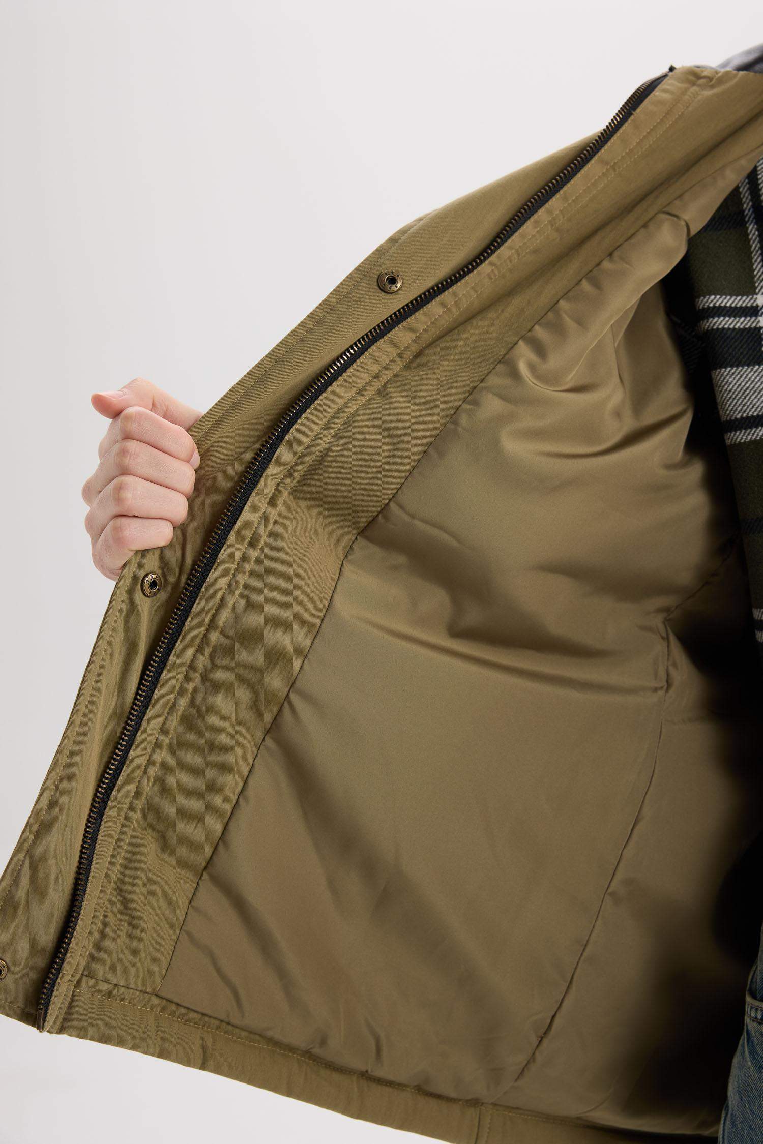 Polo Yaka Mont Fermuar Çıtçıtlı Cepli Mevsimlik Pamuklu