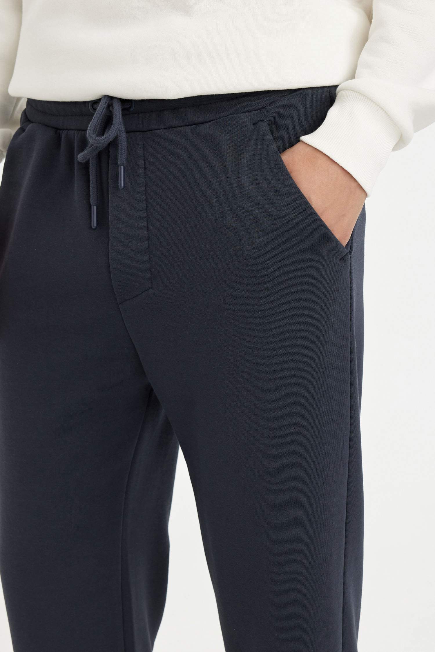 Regular Fit Eşofman Altı Pamuklu Düz Paça 