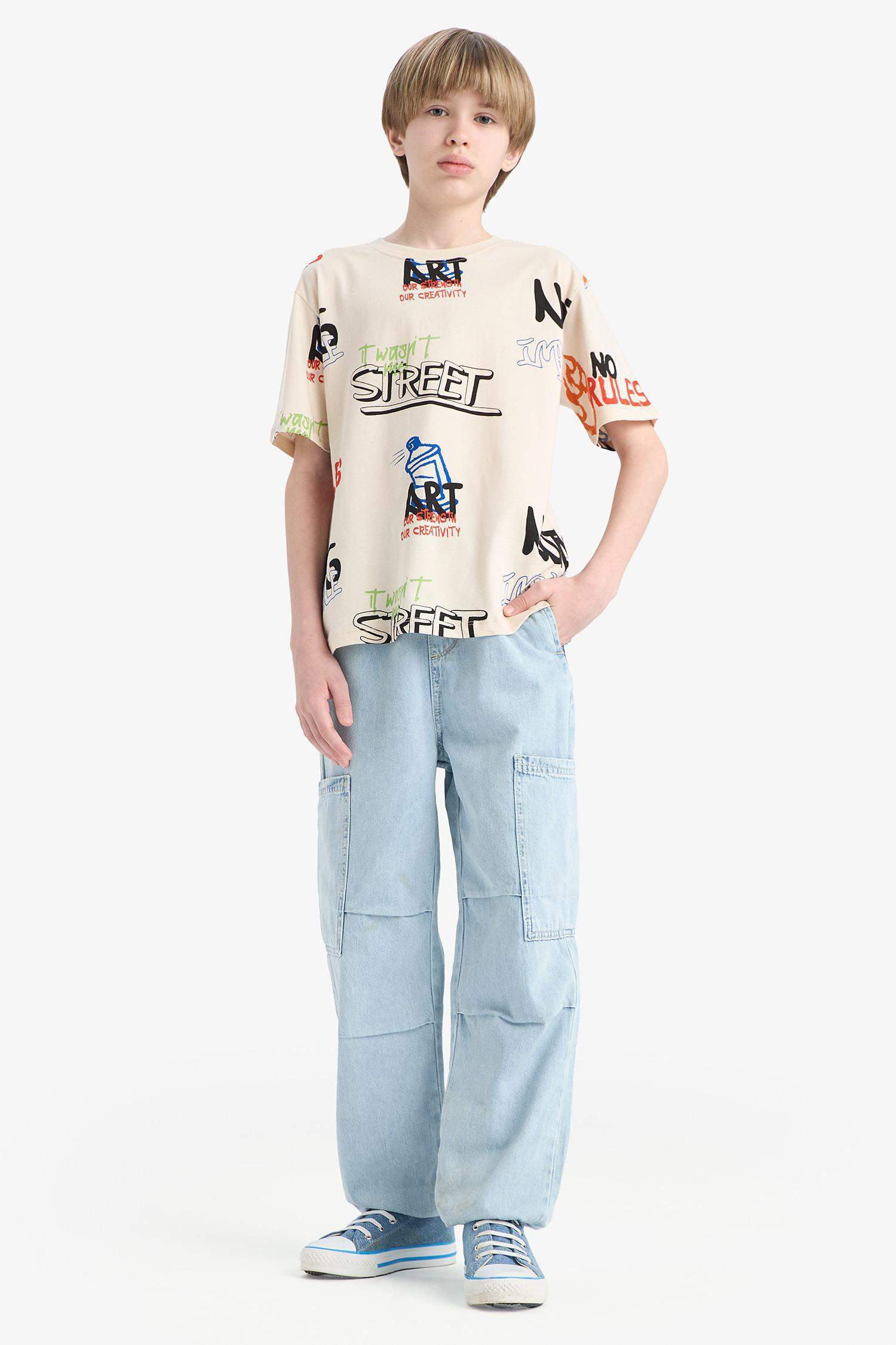 Boy Parachute Jeans