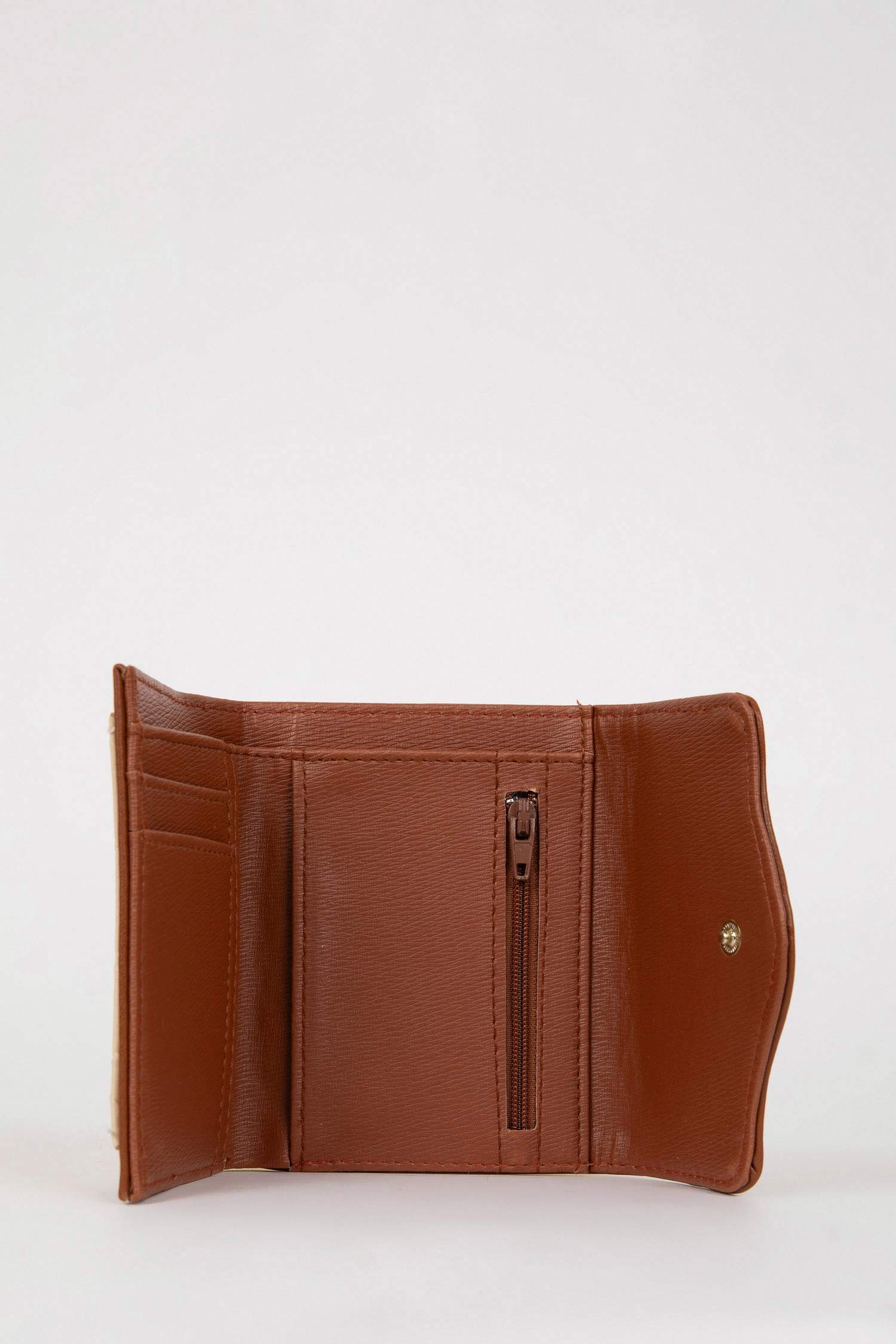 Kadın Kapitone Desenli Suni Deri Cüzdan