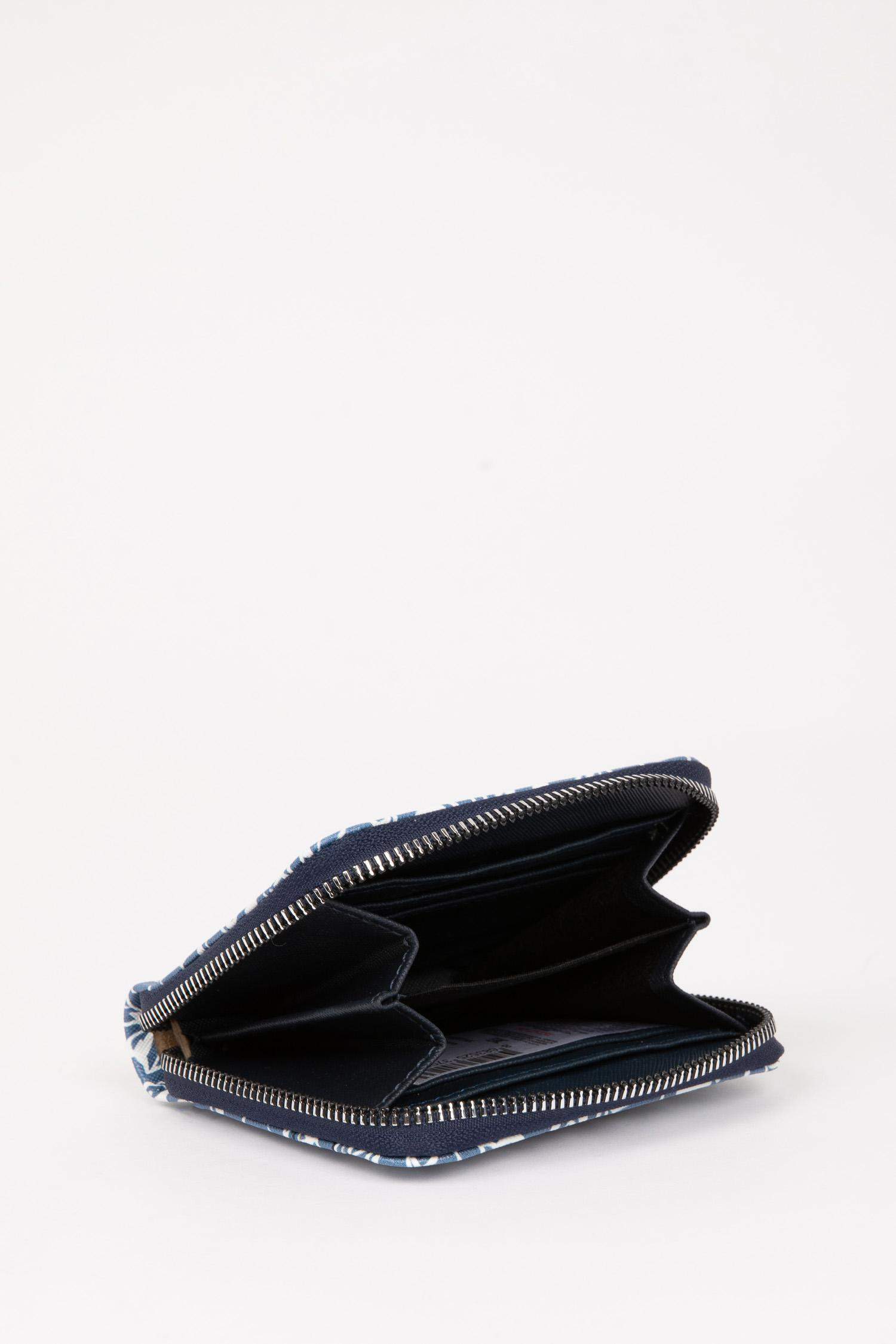 Kadın Çiçek Desenli Suni Deri Cüzdan