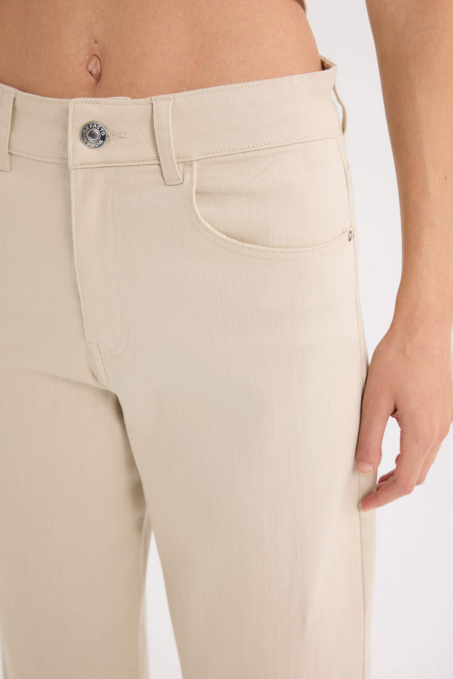 سروال جبردين كولوت فيت وايد ليج