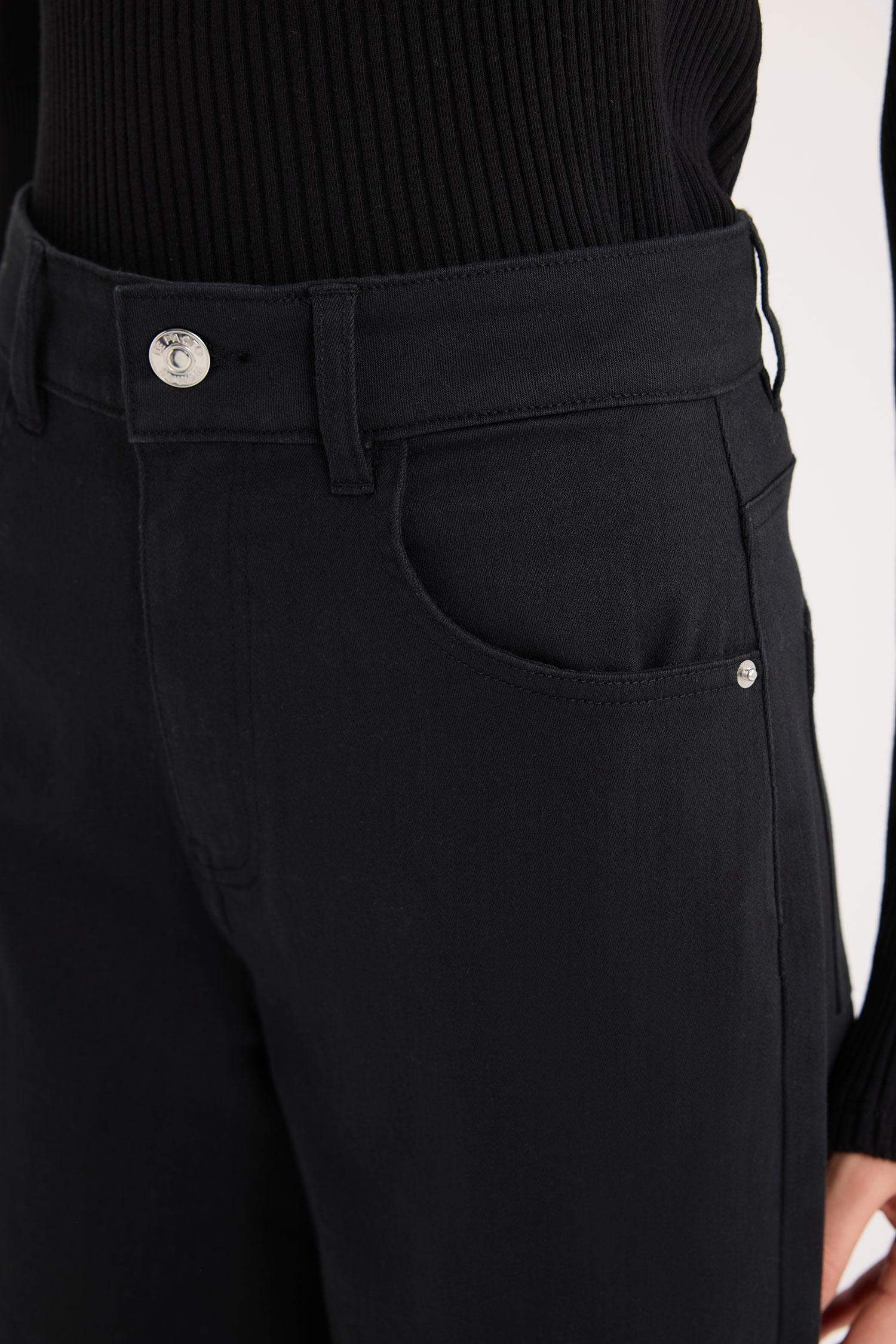 سروال جبردين كولوت فيت وايد ليج