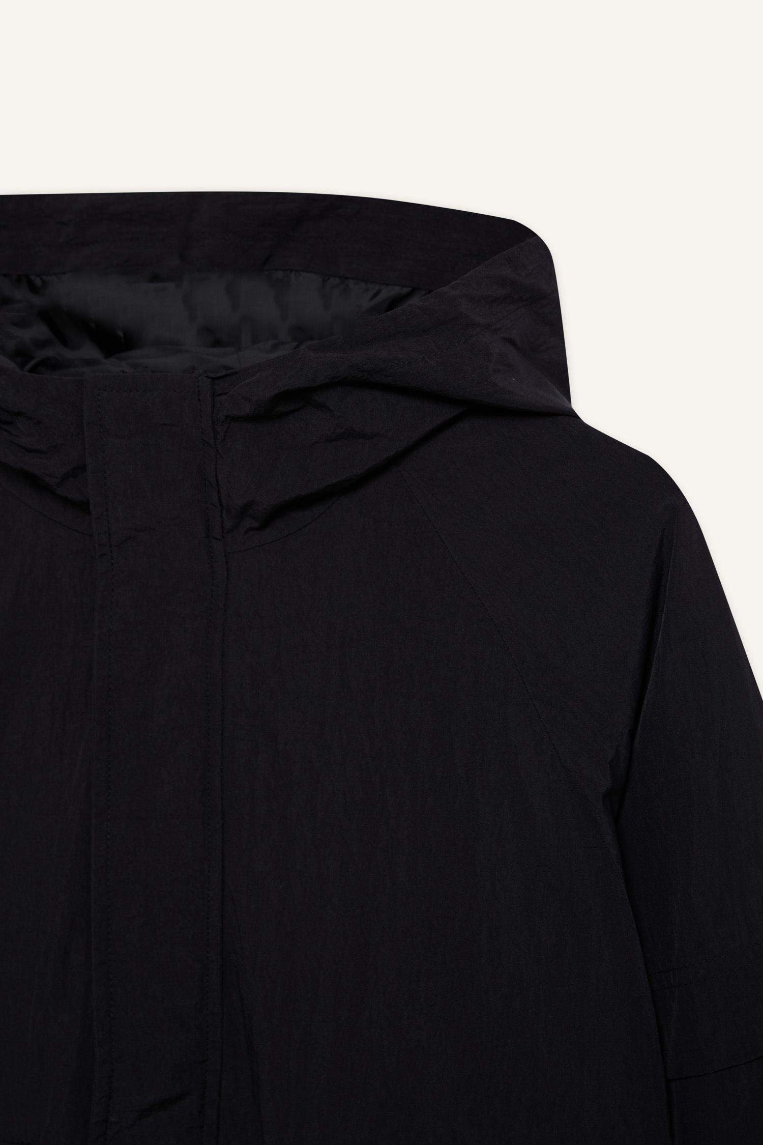 Kız Çocuk Su Geçirmez Kapüşonlu Fermuarlı Çıtçıtlı Cepli Yağmurluk