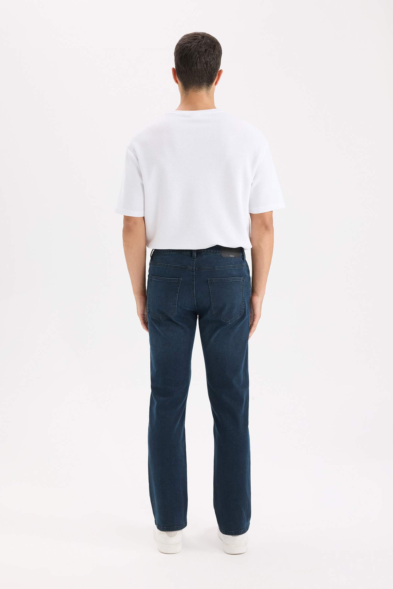 серджио - қалыпты пішім деним тұрақты етек Шалбар