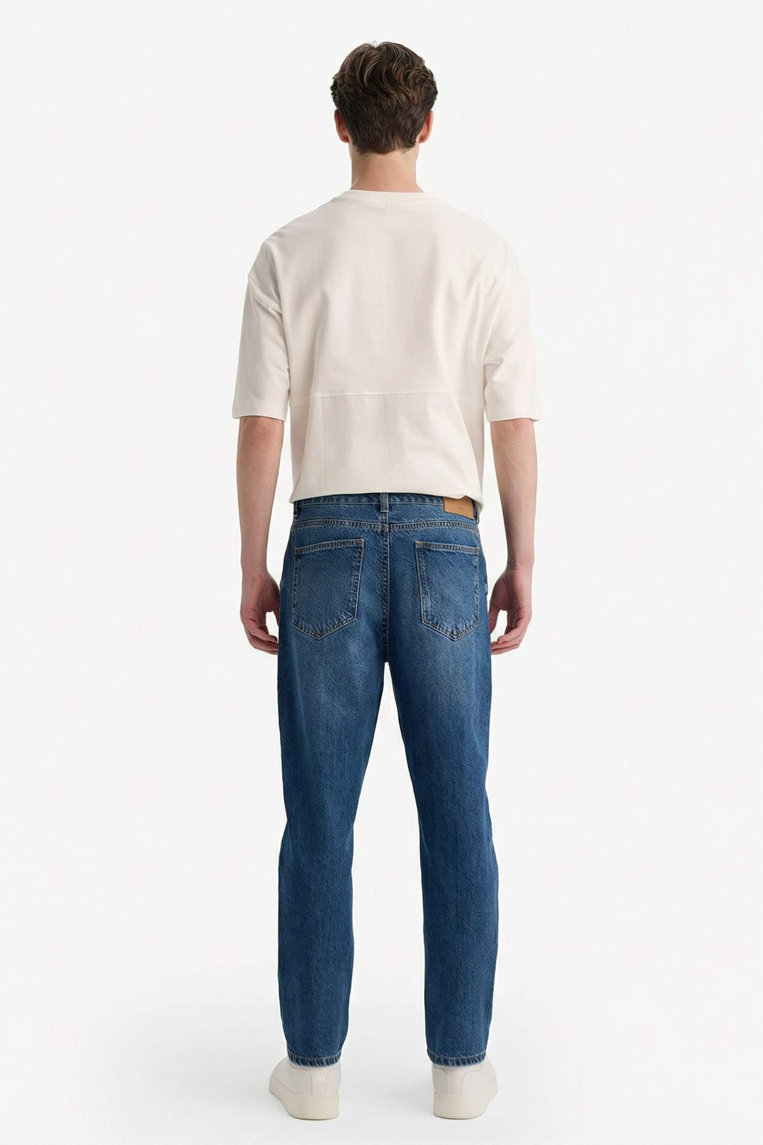 سروال جينز 90’S سليم فيت بساق ضيق