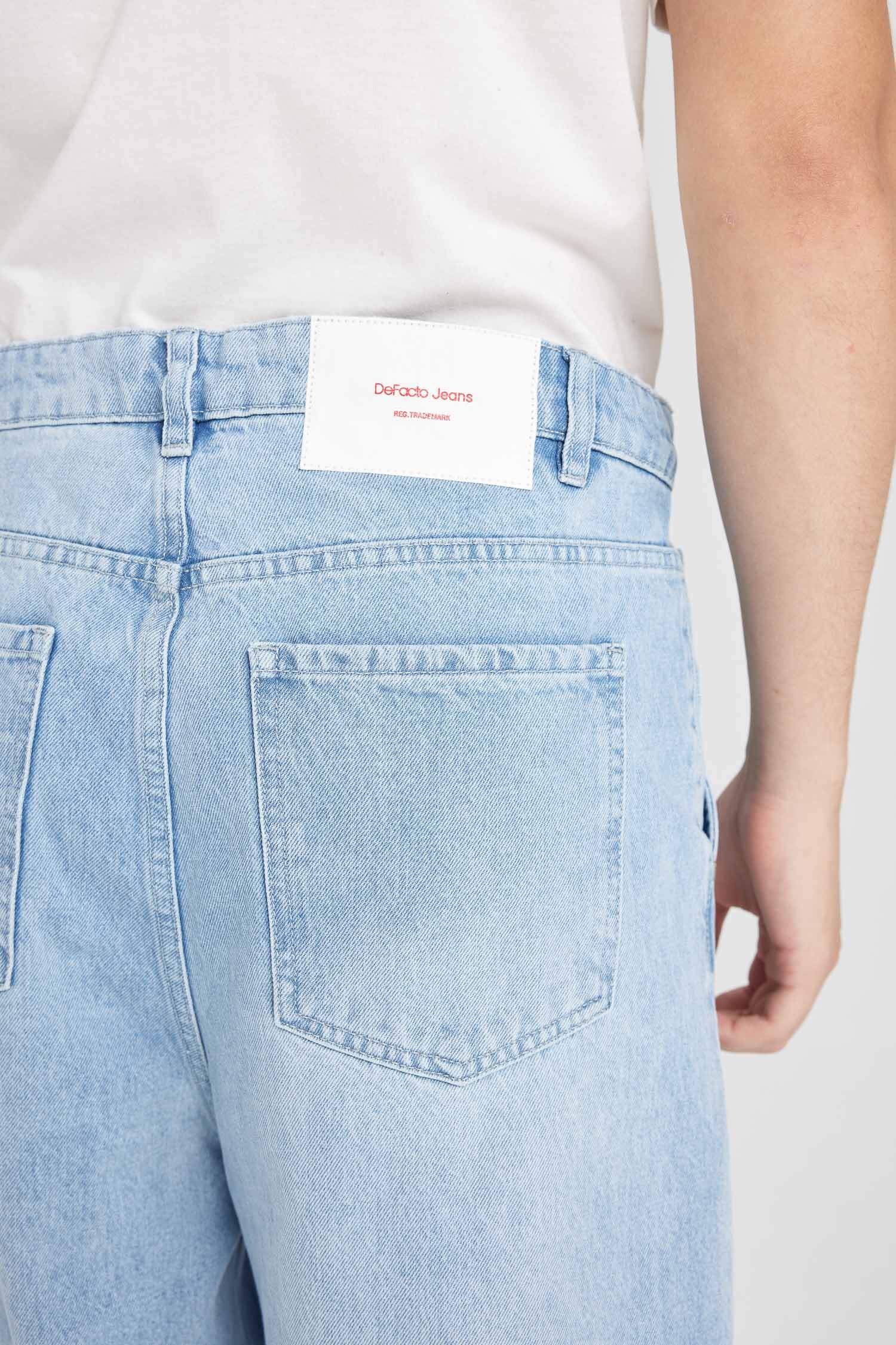 Джинсы с широкими брючинами Balloon Fit