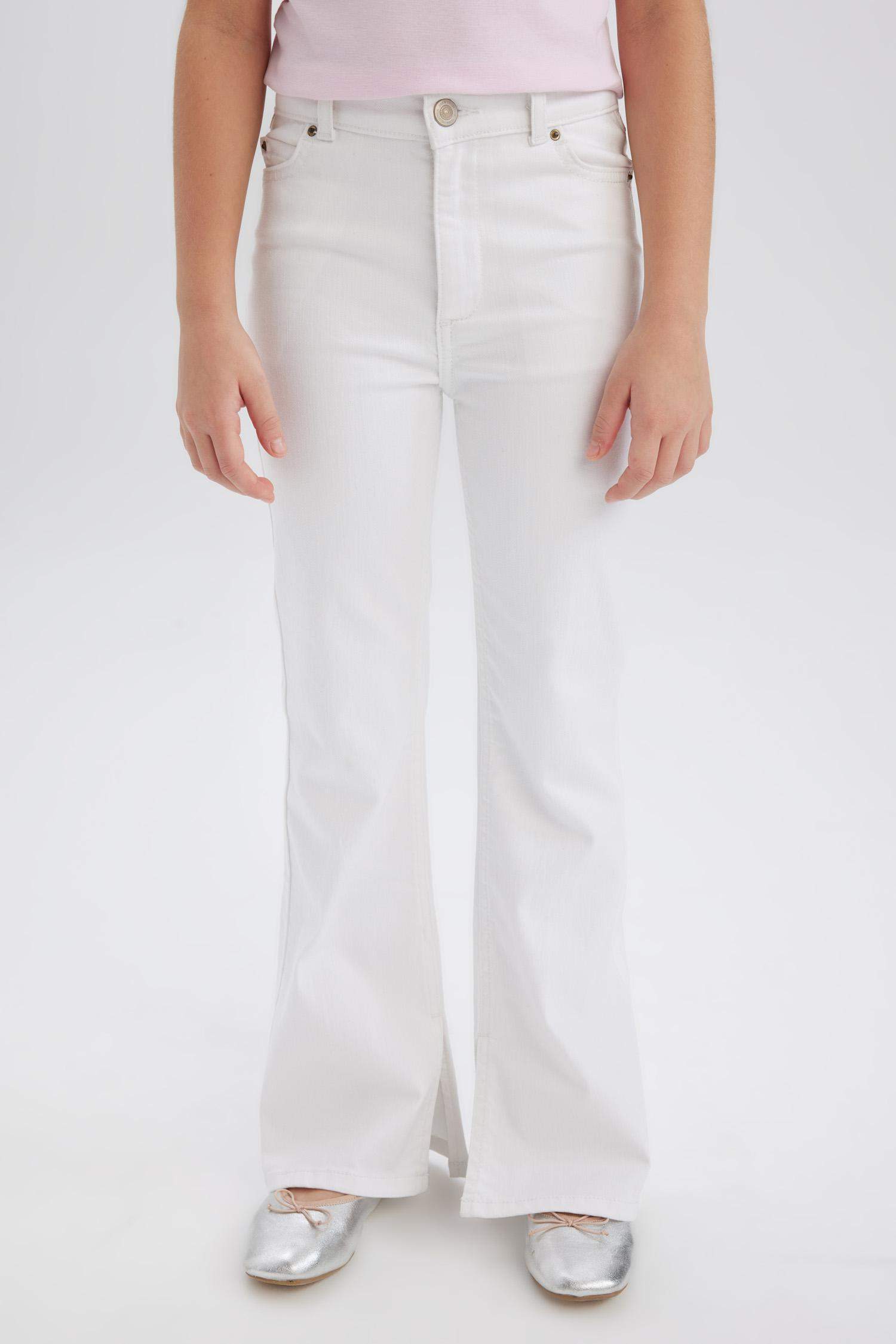 Pantalon Jean évasé pour fille