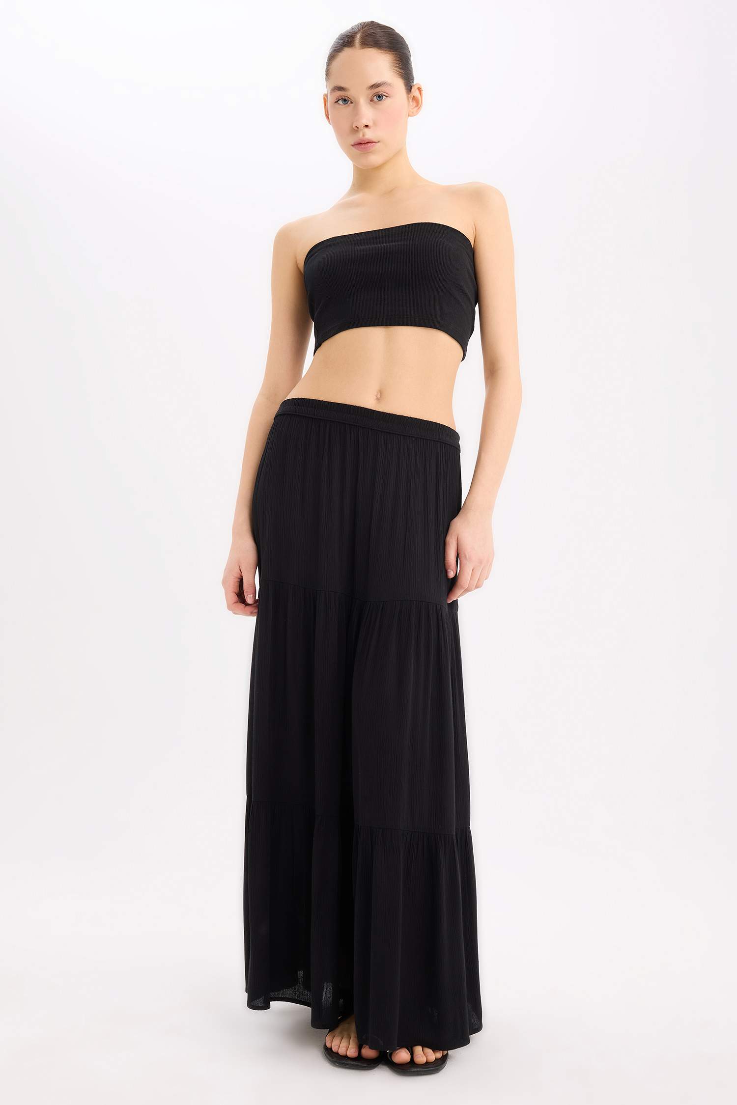 мақта астары максималды ұзындық Тоқылған юбка