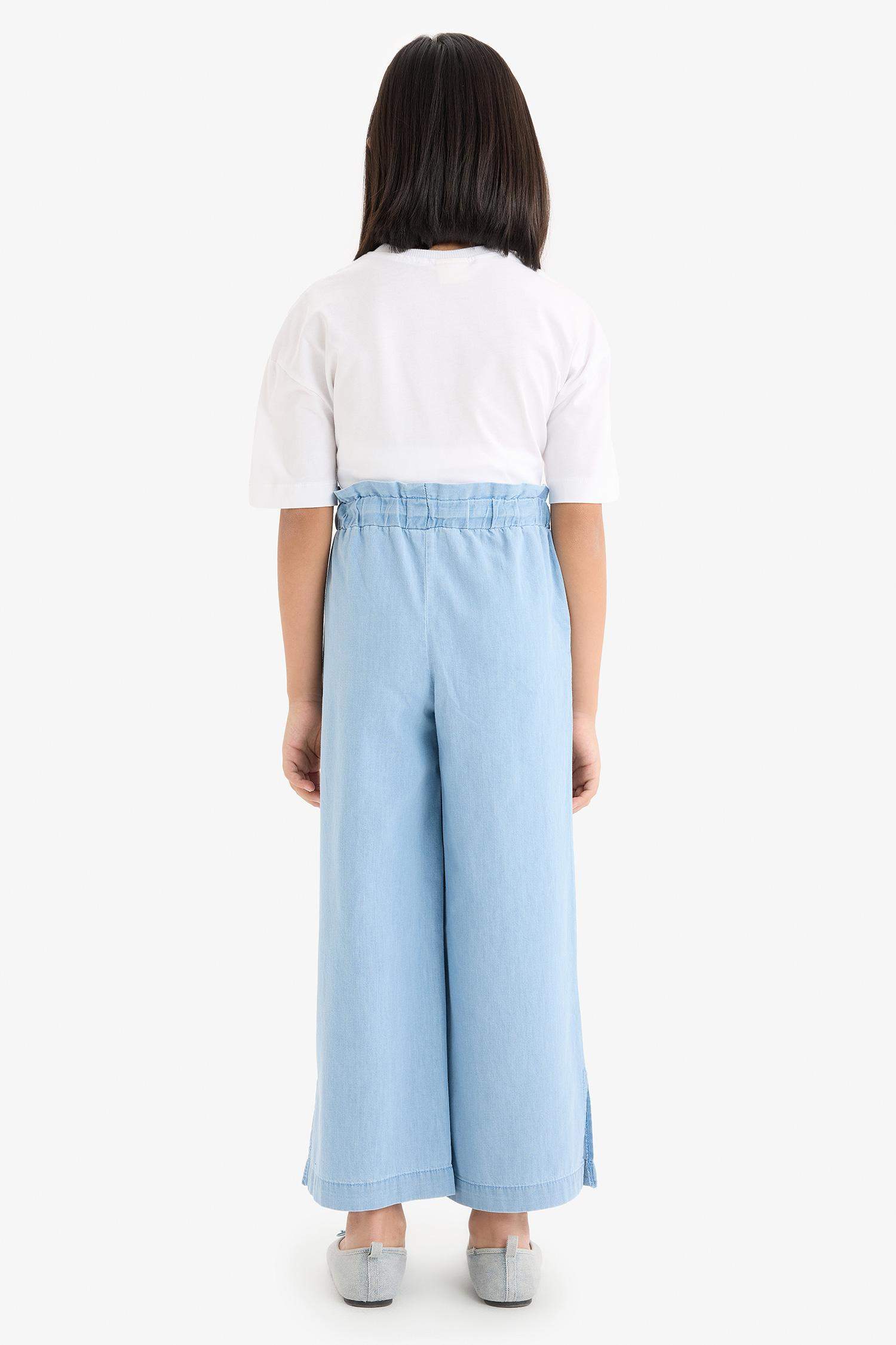 Girl Culotte Wide Leg Jeans
