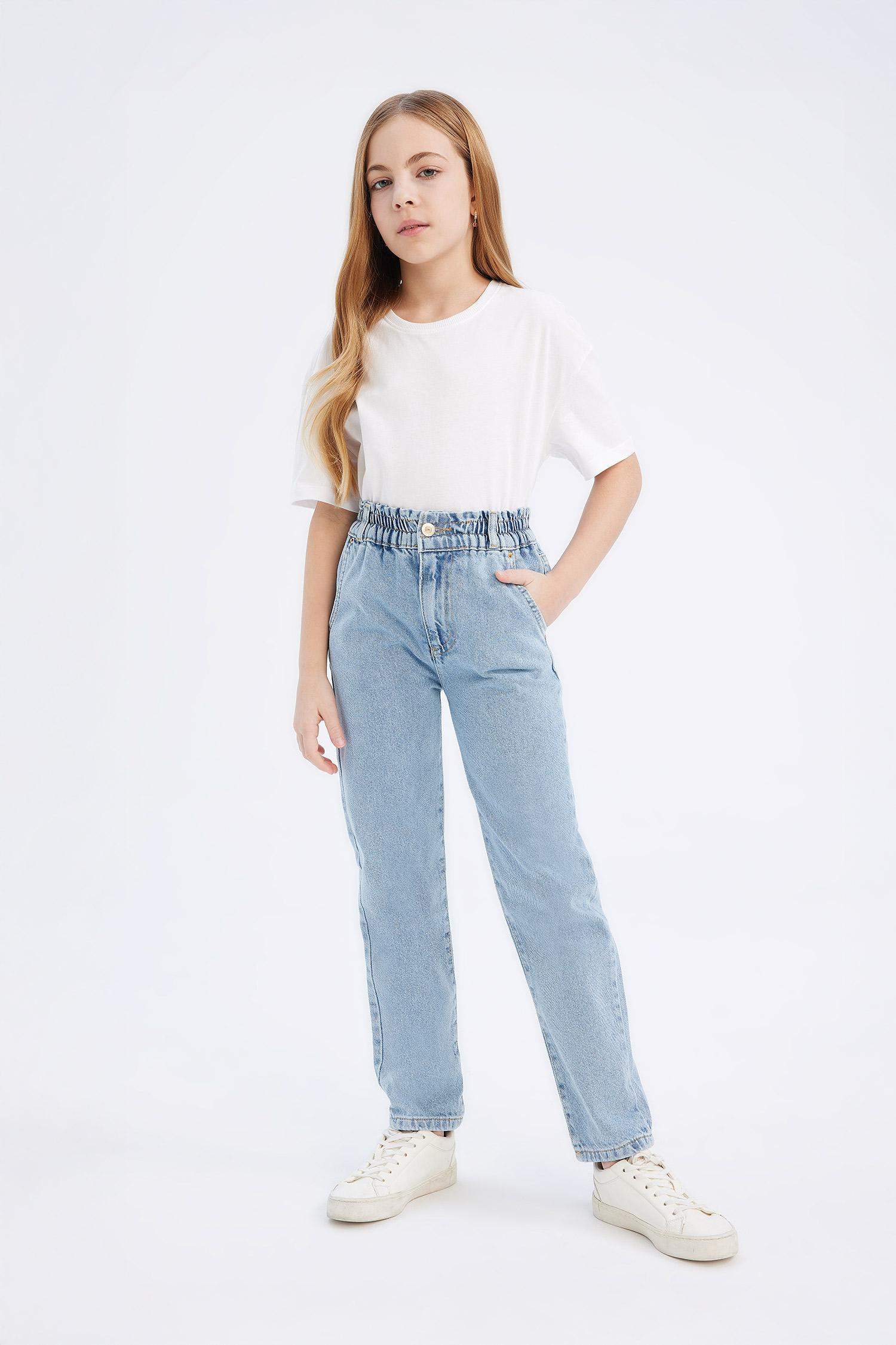 Қыздарға папербаг мақта Шалбар