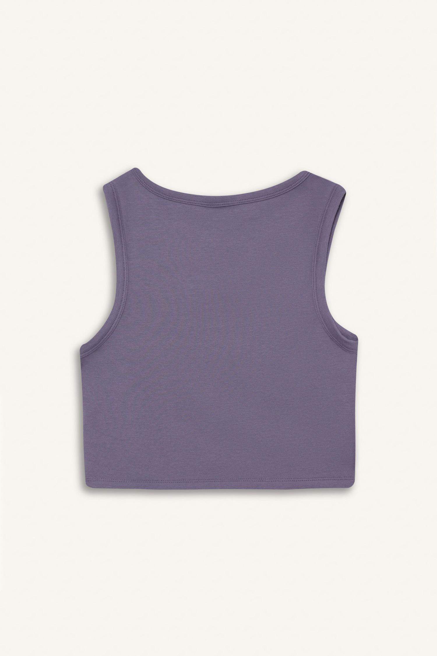 تي شيرت كت رياضي قصة عادية بدون كم من DeFactoFit