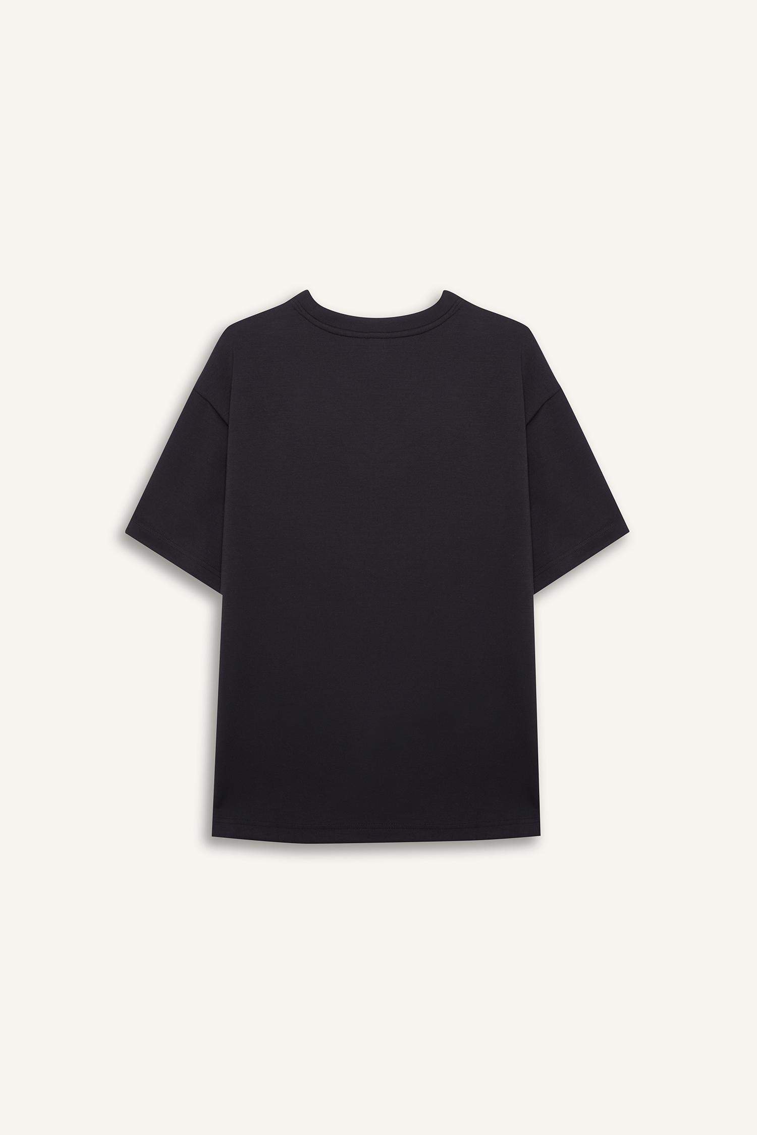 DeFactoFit Oversize Fit Sports Modal T-Shirt