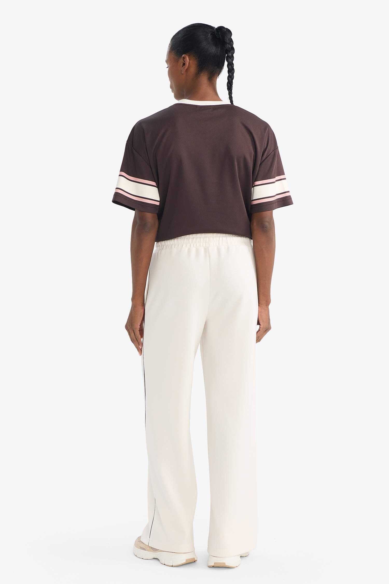 Спортивные брюки из модала Wide Leg стандартной длины