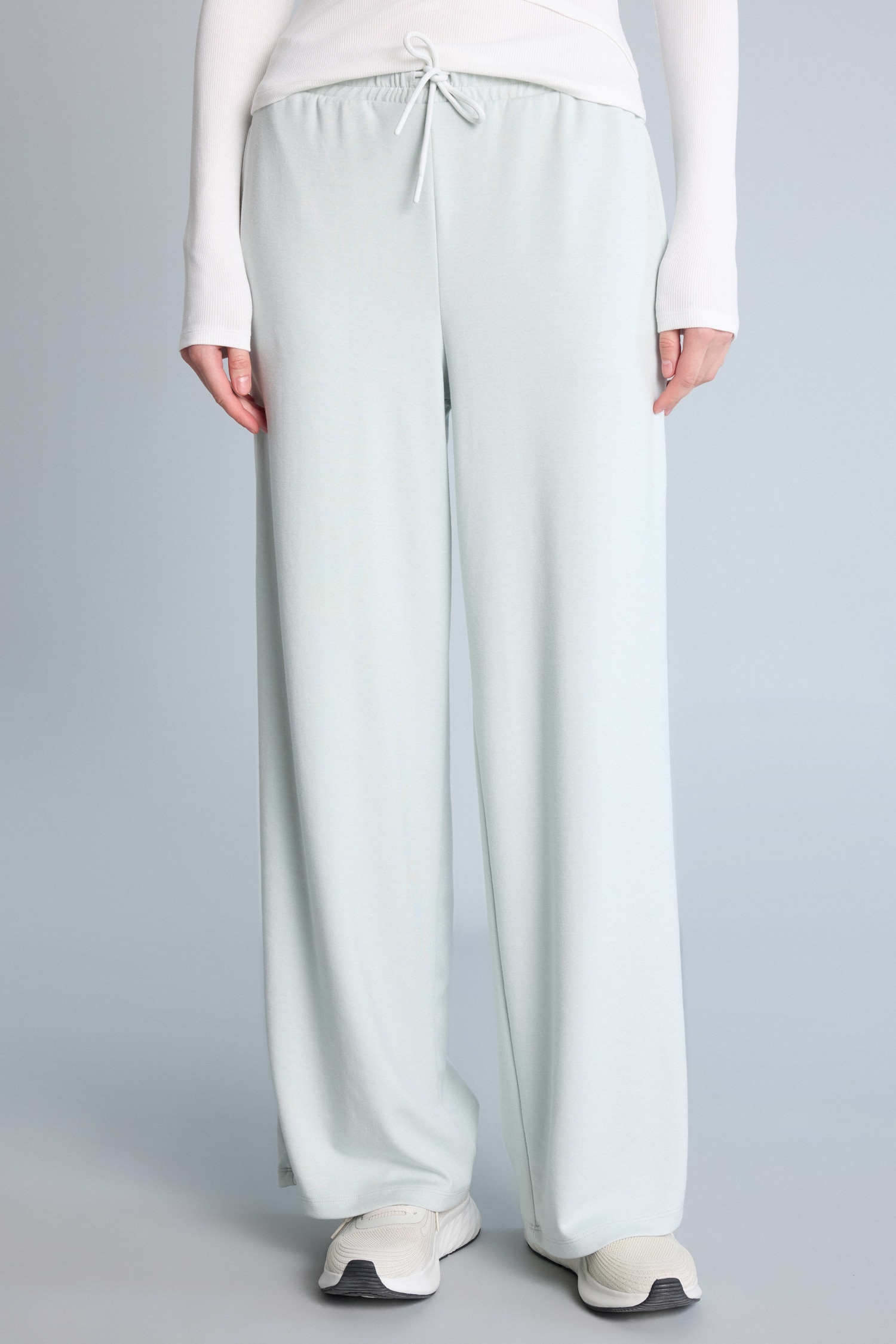DeFacto Ultra Yumuşak Wide Leg Modal Sporcu Pantolon görsel 3