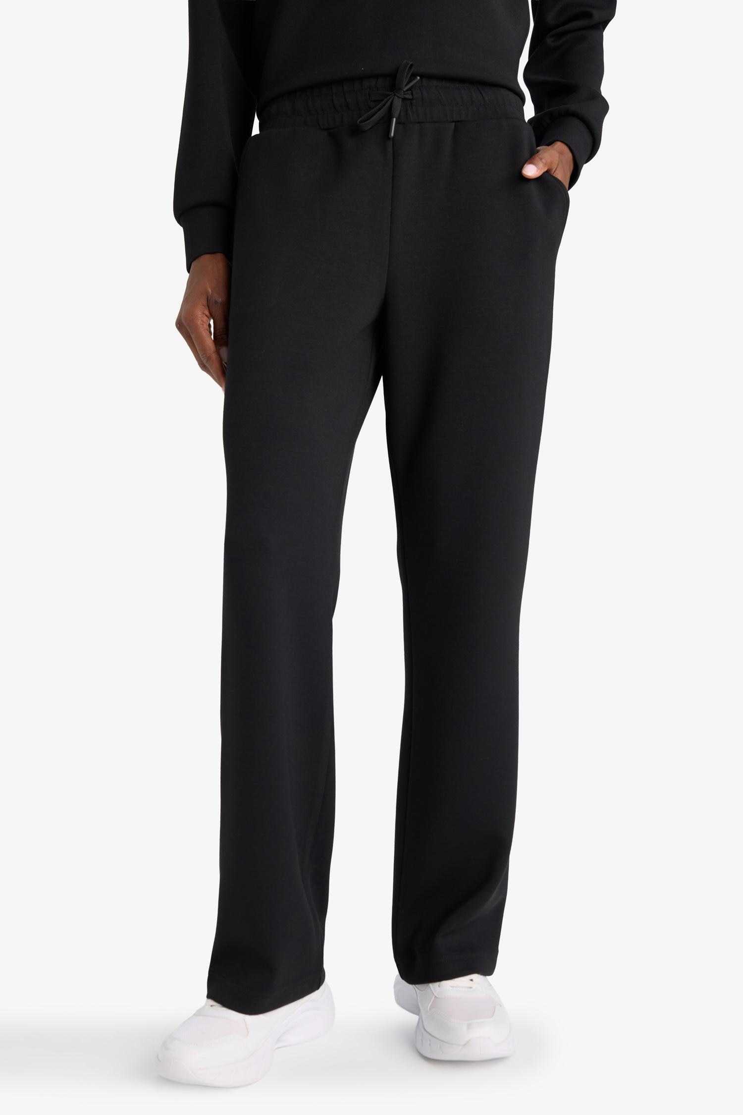 DeFacto Ultra Yumuşak Straight Fit Standart Boy Modal Soft Touch Pantolon görsel 5