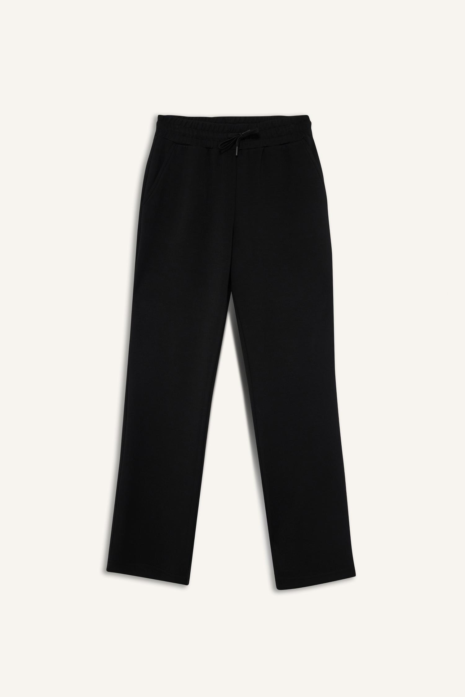 DeFacto Ultra Yumuşak Straight Fit Standart Boy Modal Soft Touch Pantolon görsel 8