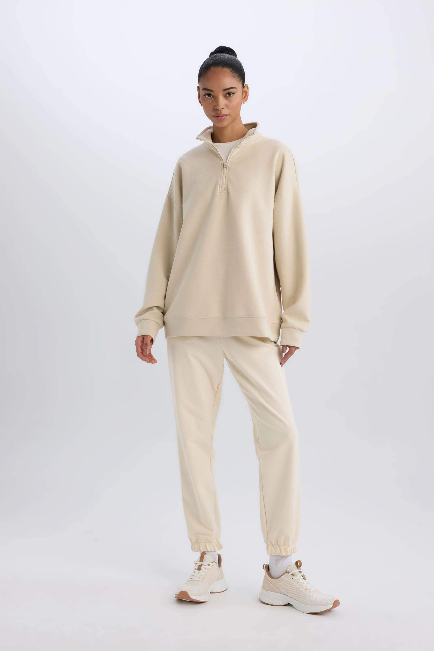 Standart Fit Cepli Sporcu Jogger Paça Eşofman Altı