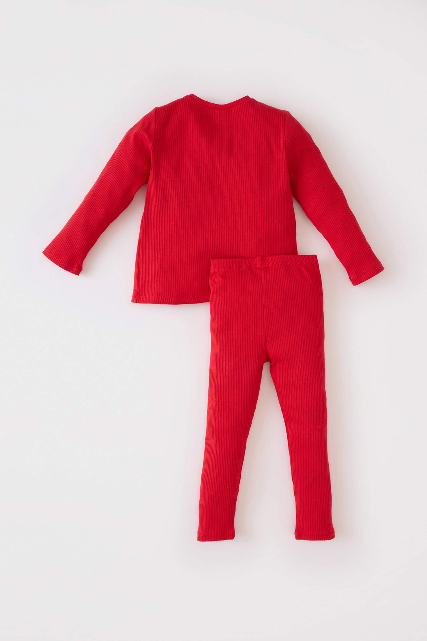 Ensemble Pyjama en maille côtelée pour bébé fille