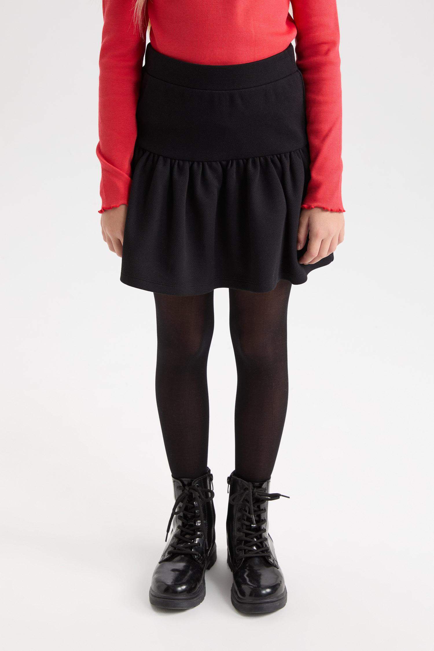 Girl Regular Fit Knitted Skirt