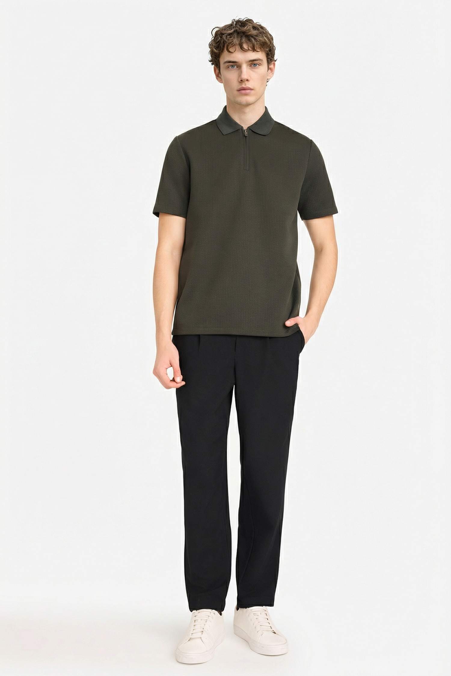 Regular Fit Short Sleeve Polo Shirt