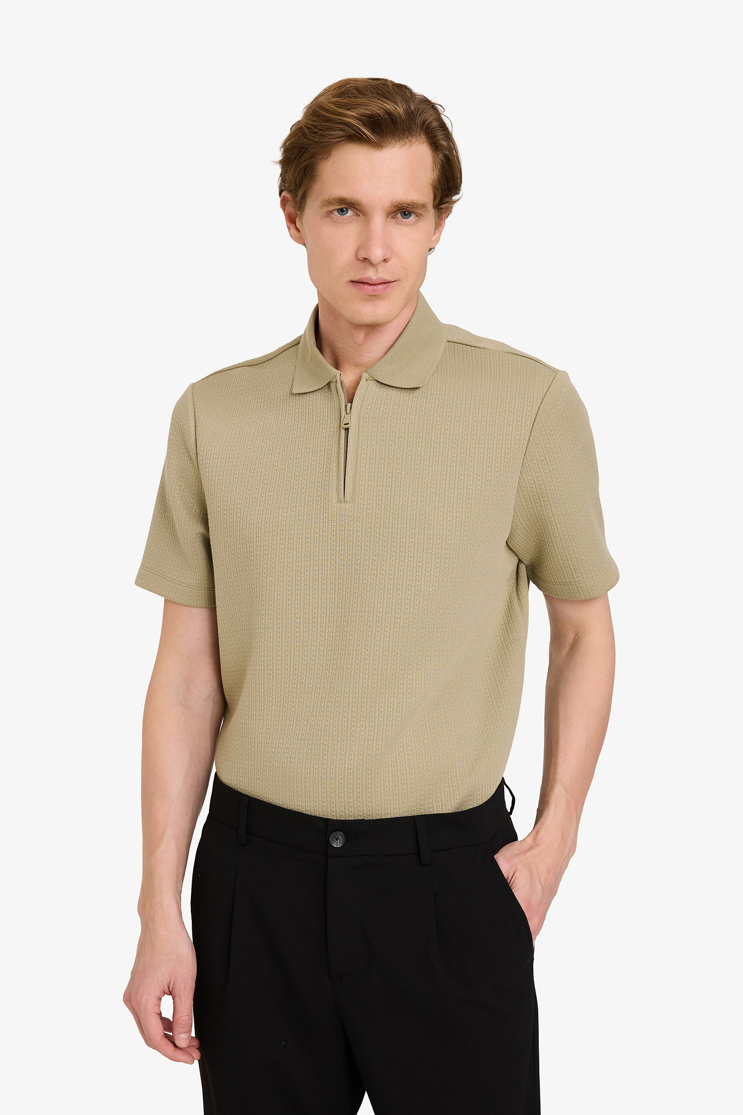 DeFacto Regular Fit Polo Tişört görsel 3