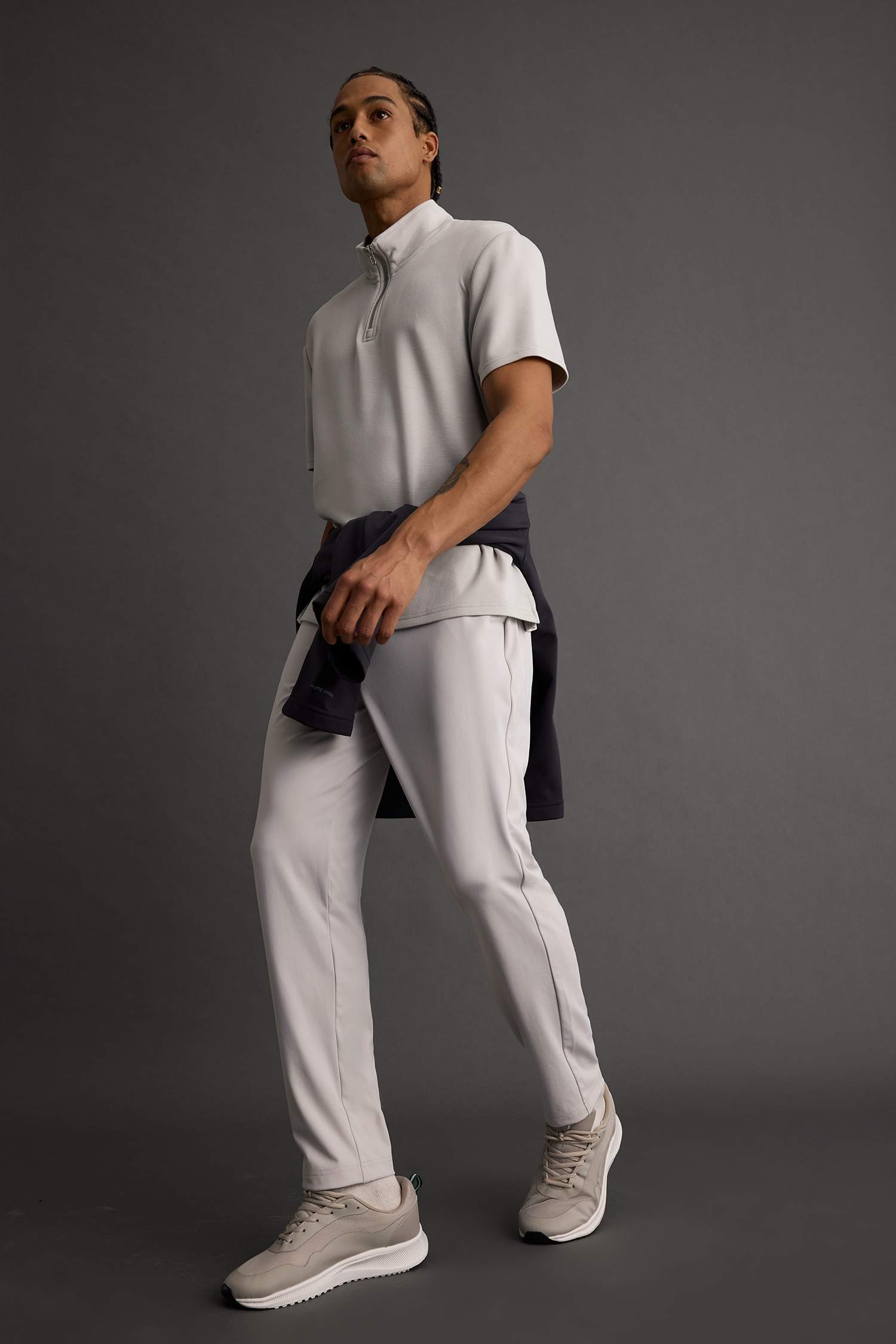 DeFactoFit Slim Fit Dar Kesim Standart Paça Sporcu Jogger Eşofman Altı