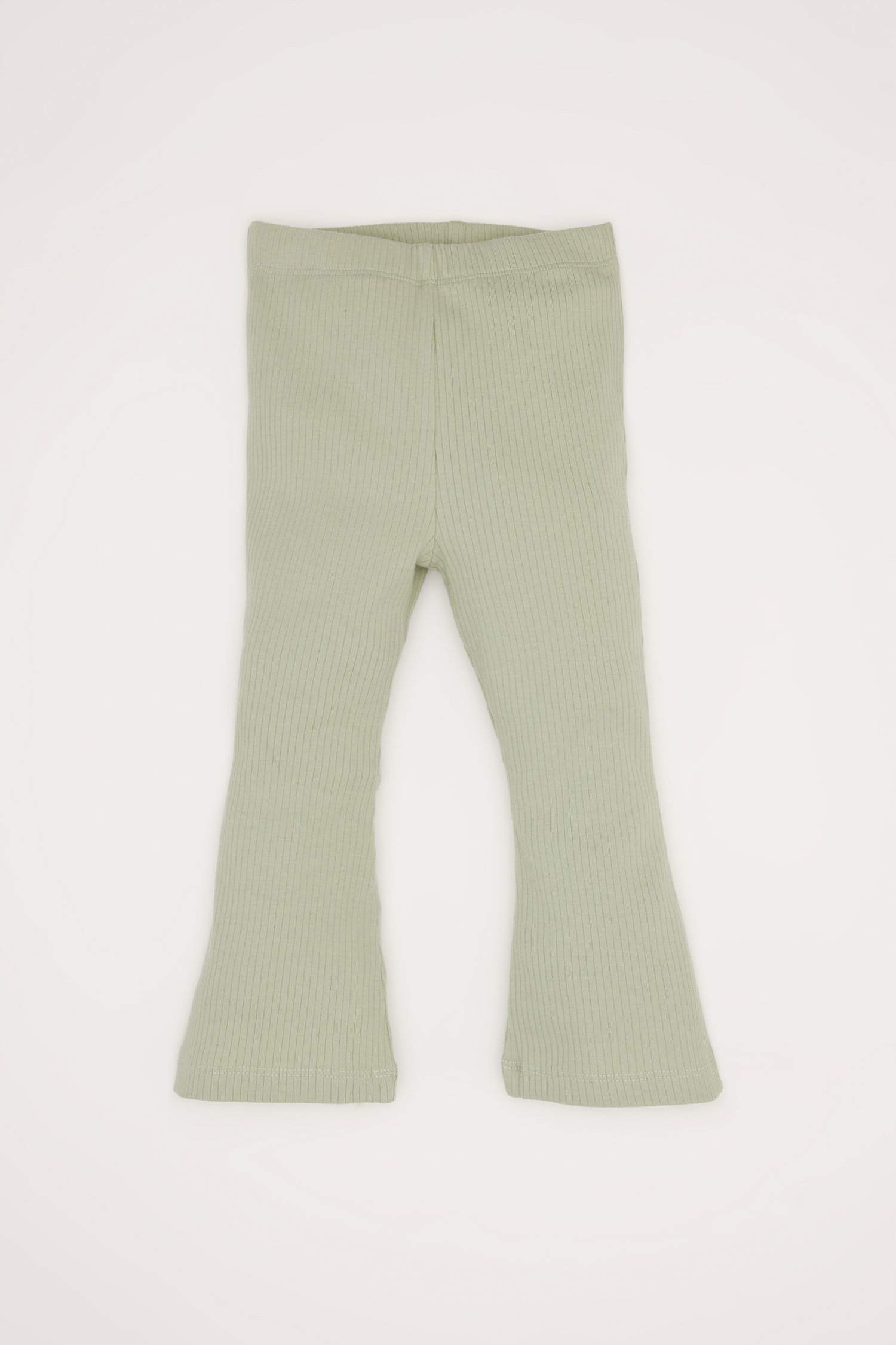 Ensemble Sweatshirt fleuri à col rondet leggings évasés pout bébé fille