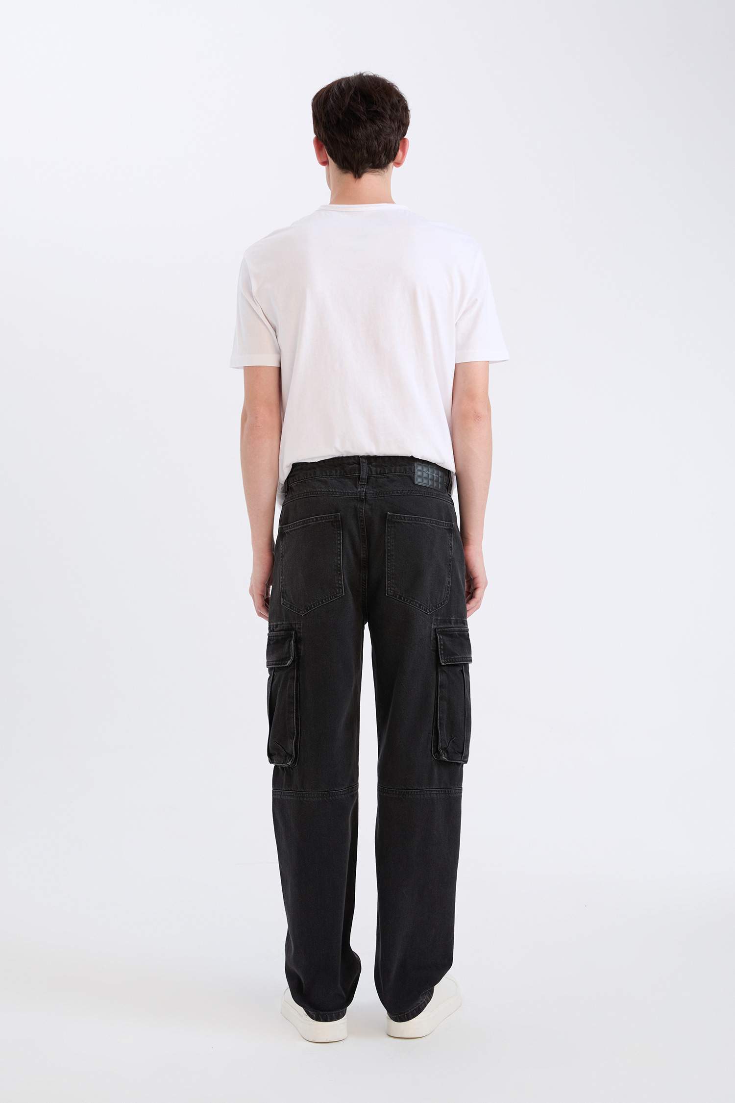 релакс пішімі деним кең етек Шалбар