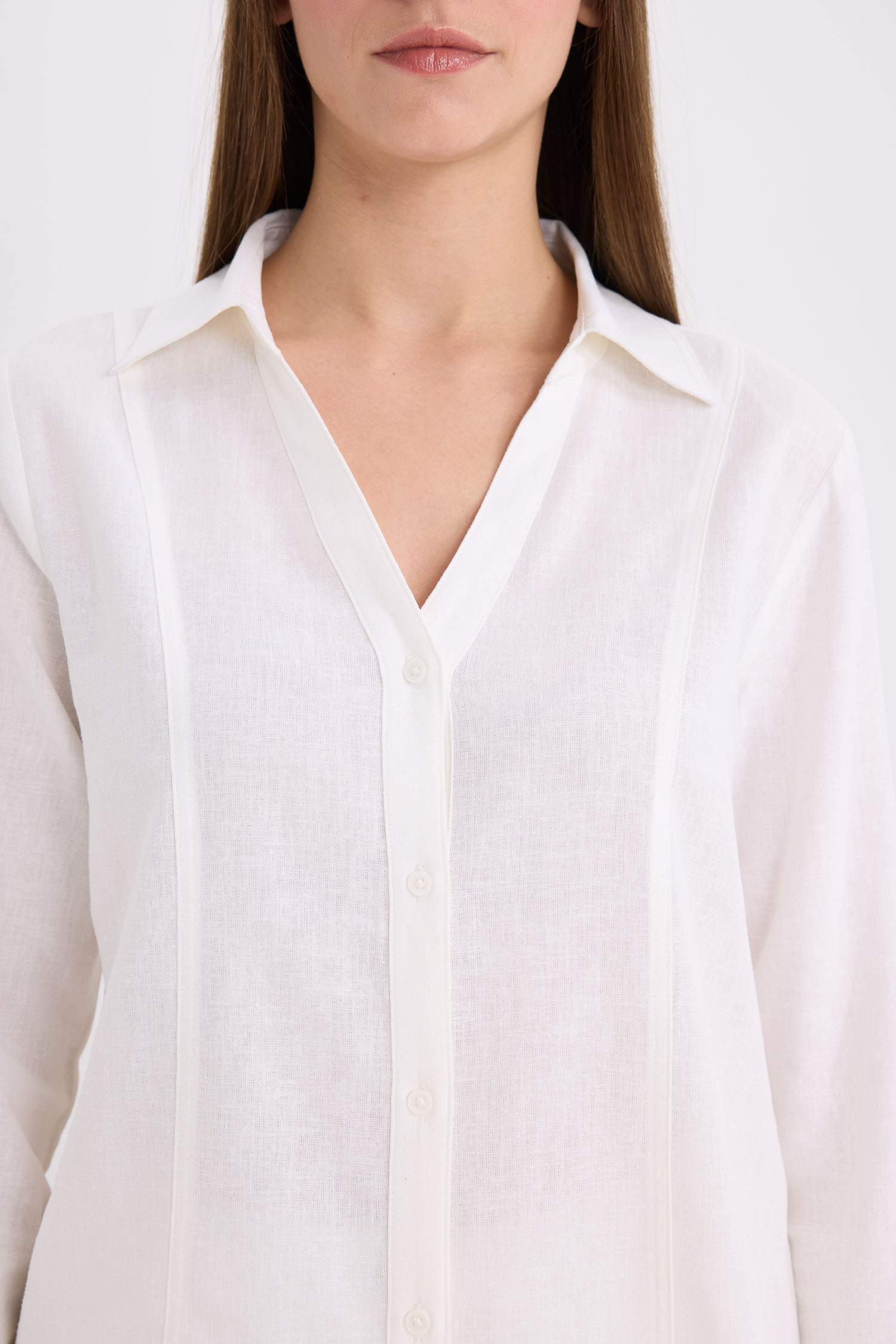 қалыпты пішім Ұзын жеңді көйлек