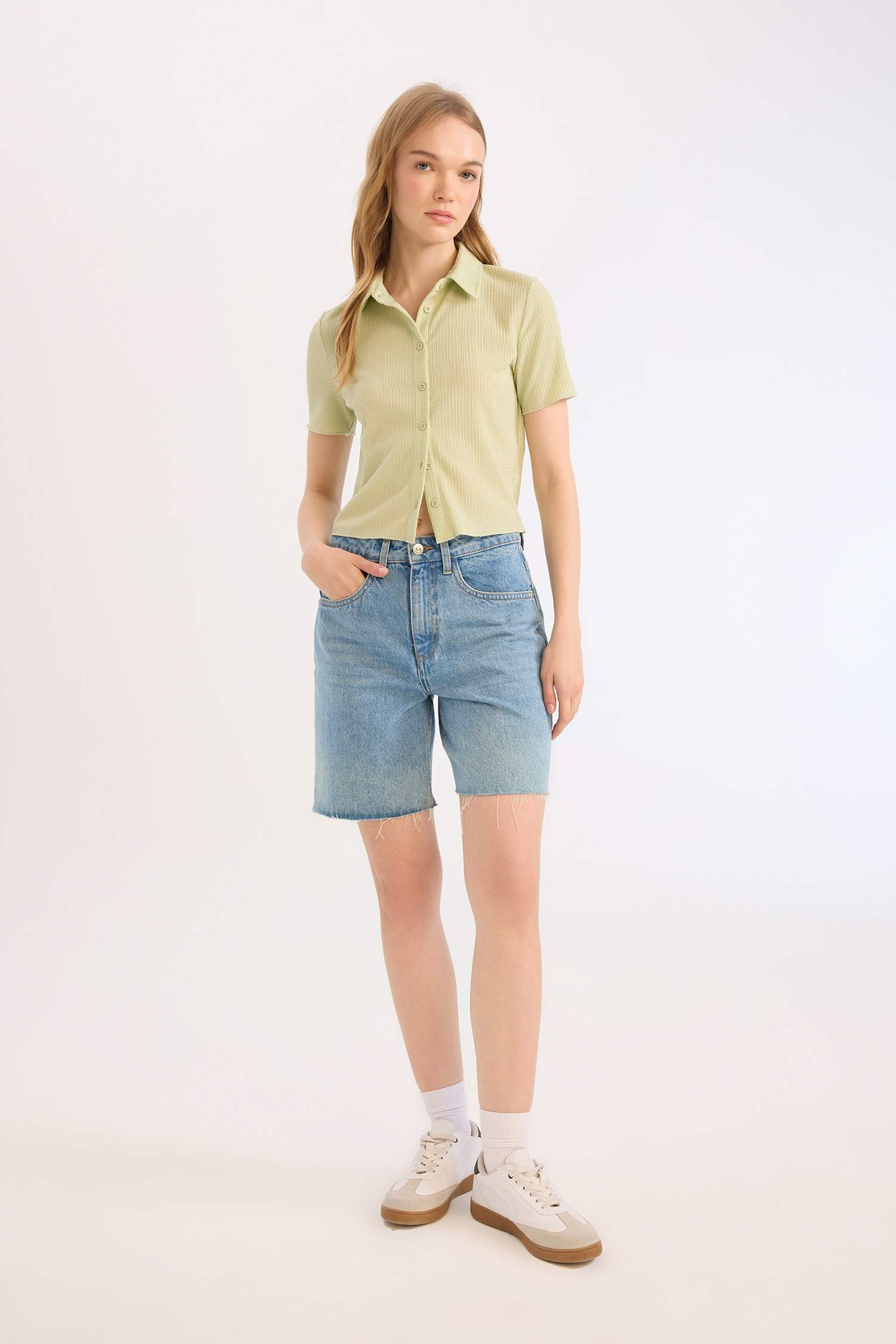 Рубашка облегающего кроя с коротким рукавом, Коллекция Coool