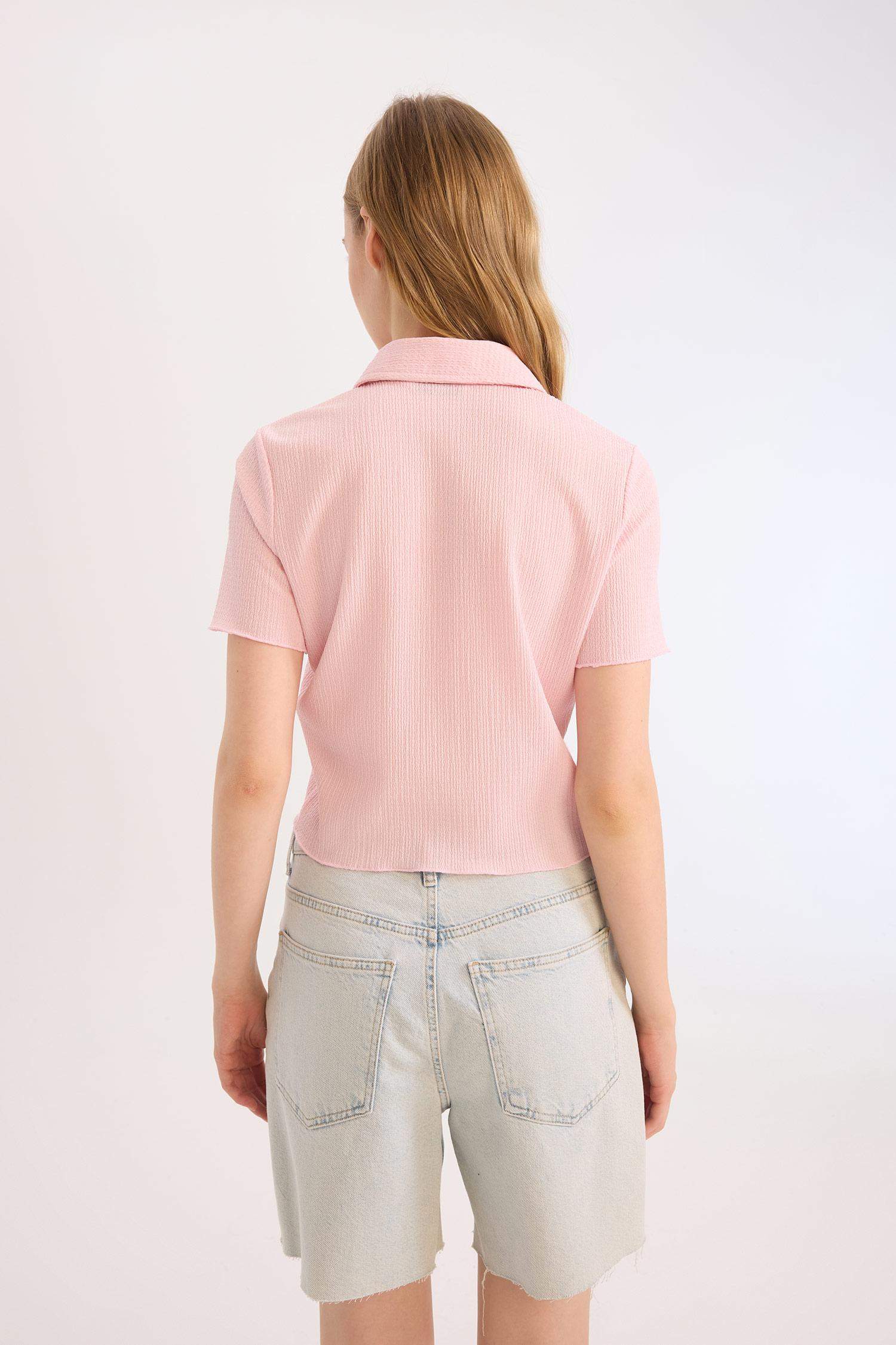 Рубашка облегающего кроя с коротким рукавом, Коллекция Coool