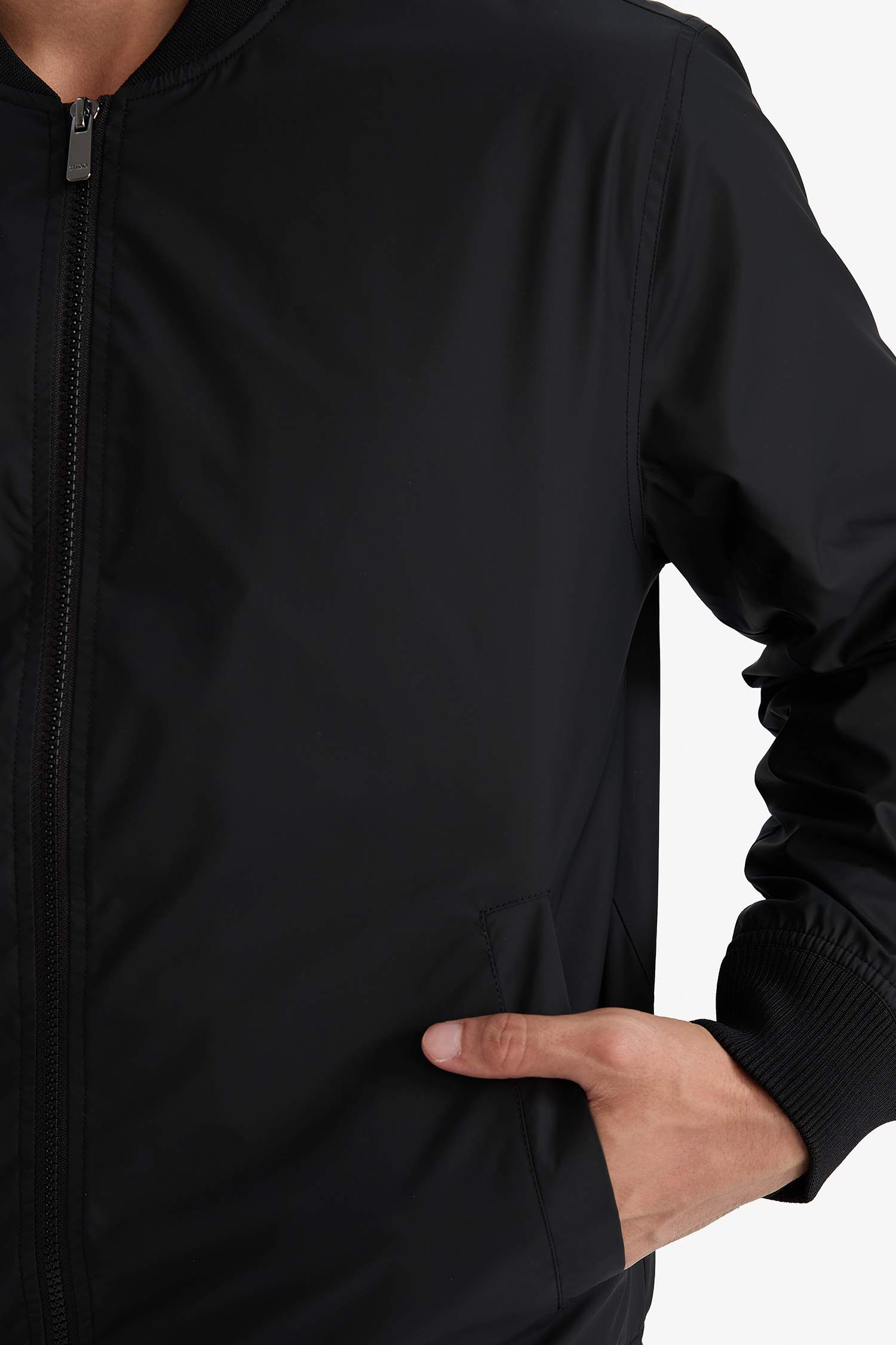 جاكيت بومبر سليم فيت طارد للماء مبطن