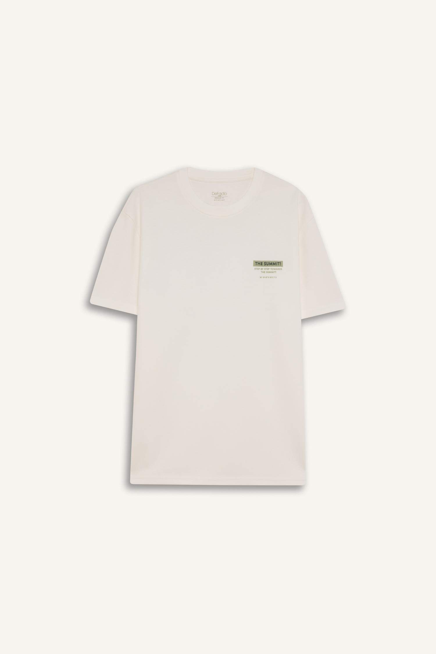 تيشيرت تقيل قصة عادية بياخة مستديرة